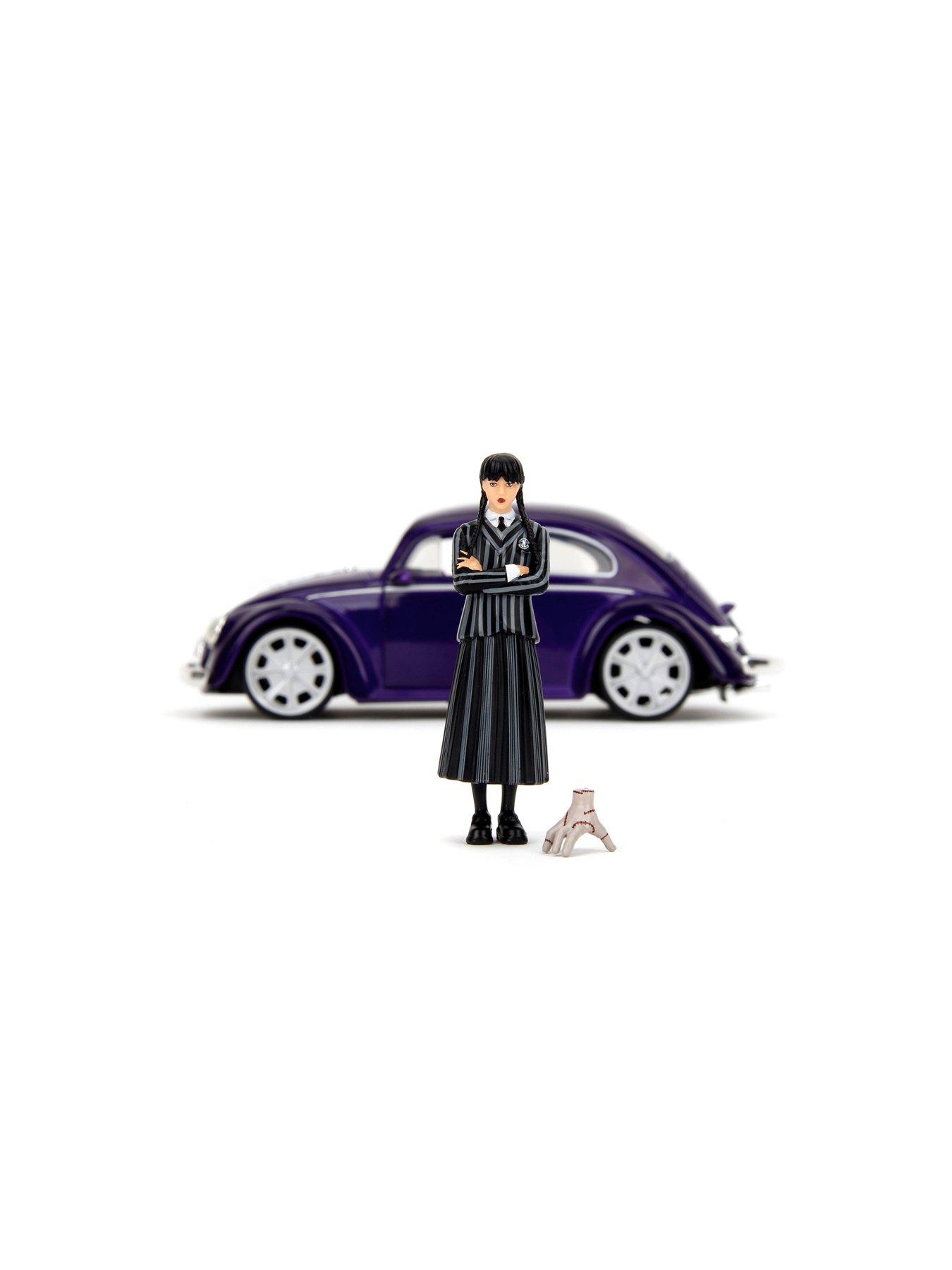 Wednesday Volkswagen Beetle 1:24 Die-Cast with Figure | Littlewoods