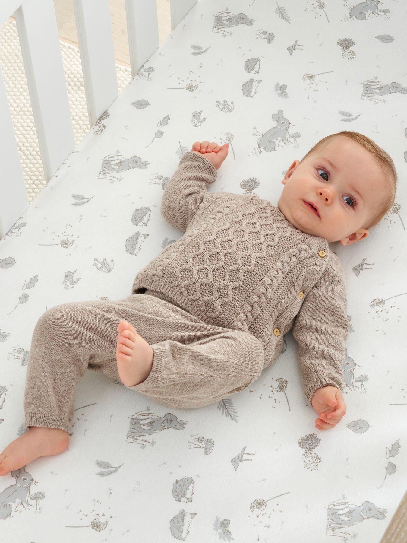 Image 1 of 7 of Tutti Bambini Cot Bed Fitted Sheets 2pk - Cocoon - Multi