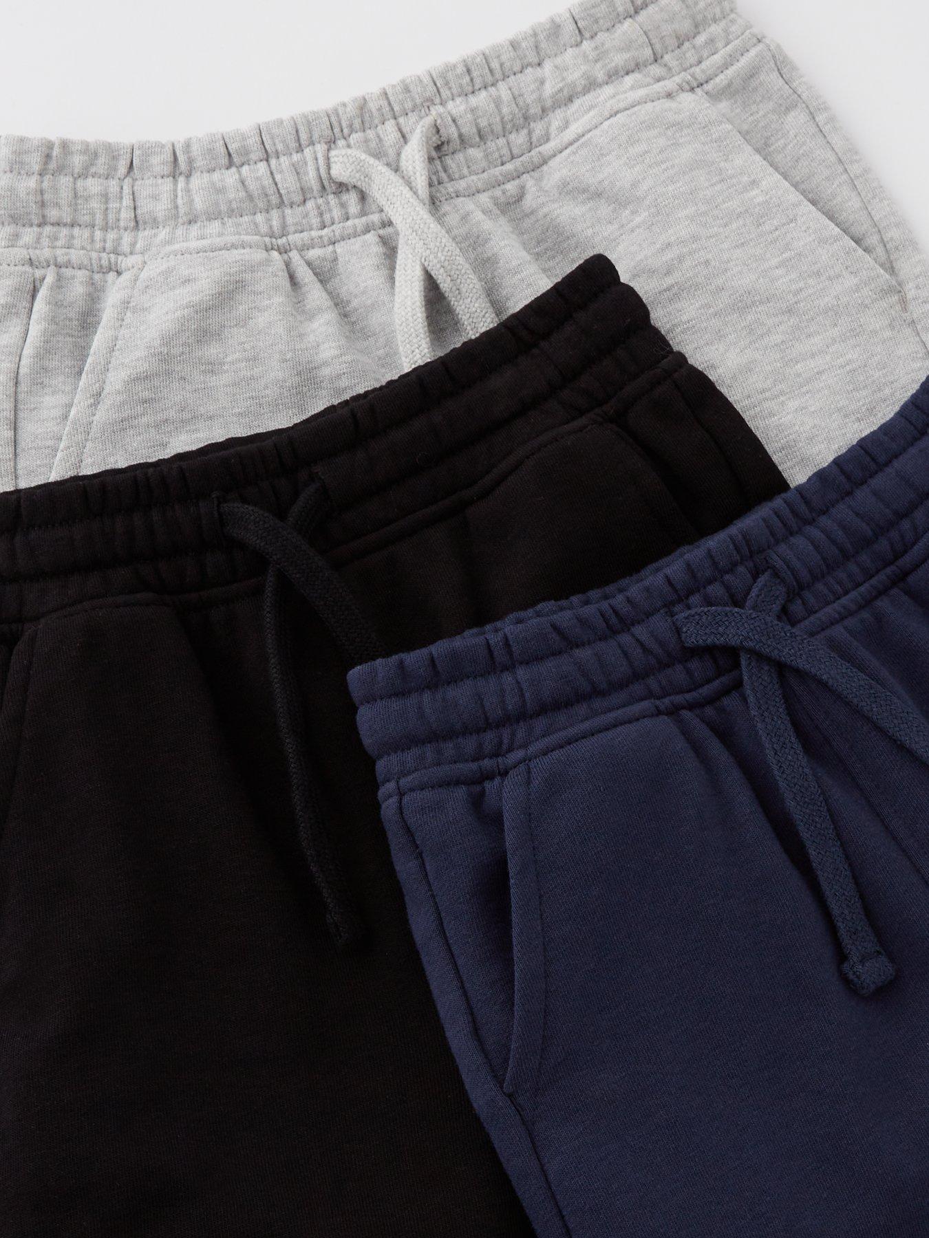  image of everyday-boys-3-pack-sweat-shorts-multi