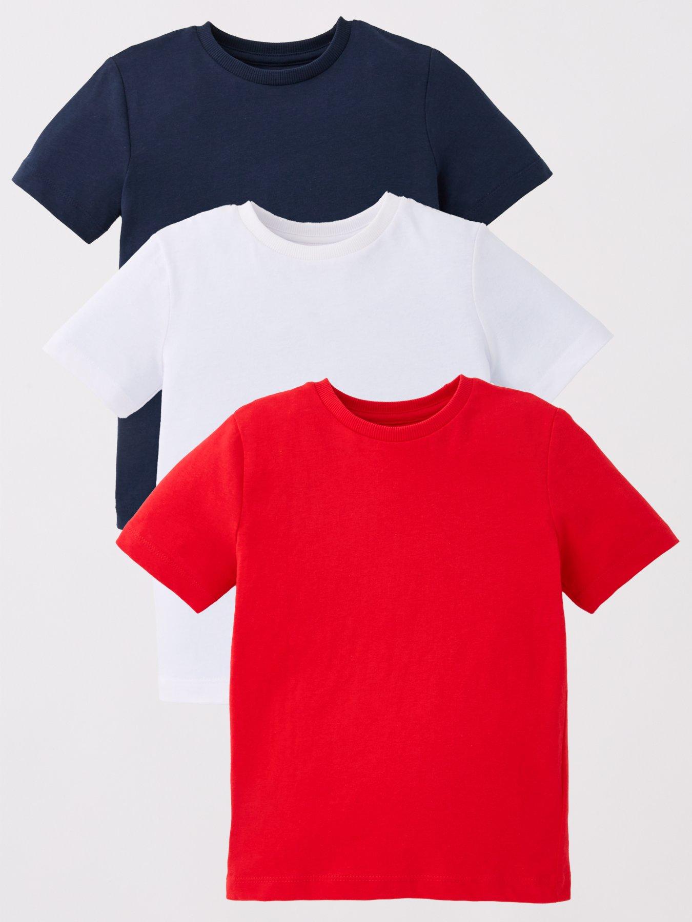 front image of everyday-boys-3-pack-solid-short-sleeve-t-shirt-multi