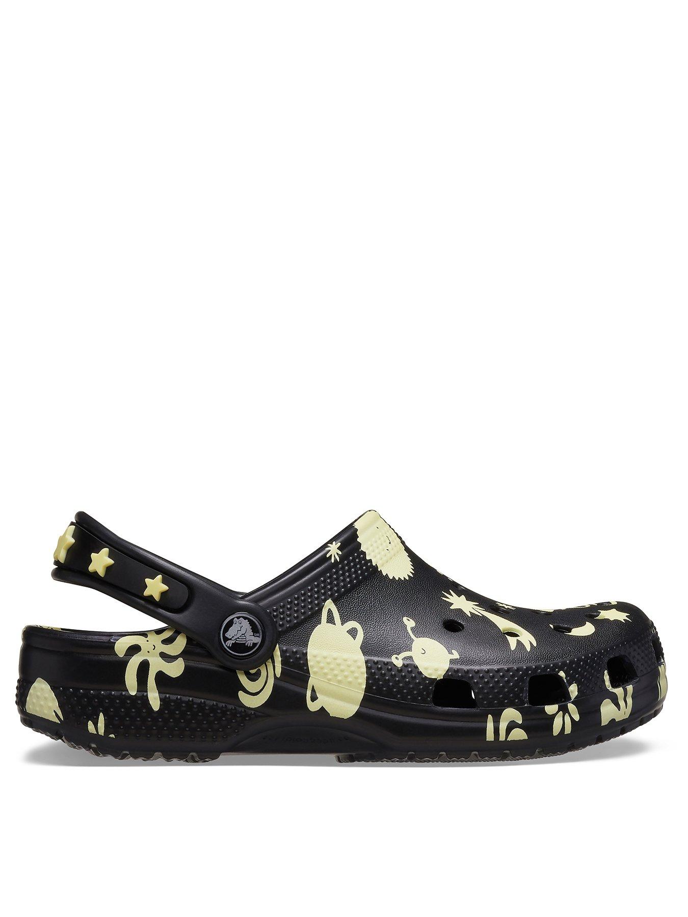 undefined Kids Classic Glow Space Clog - Black