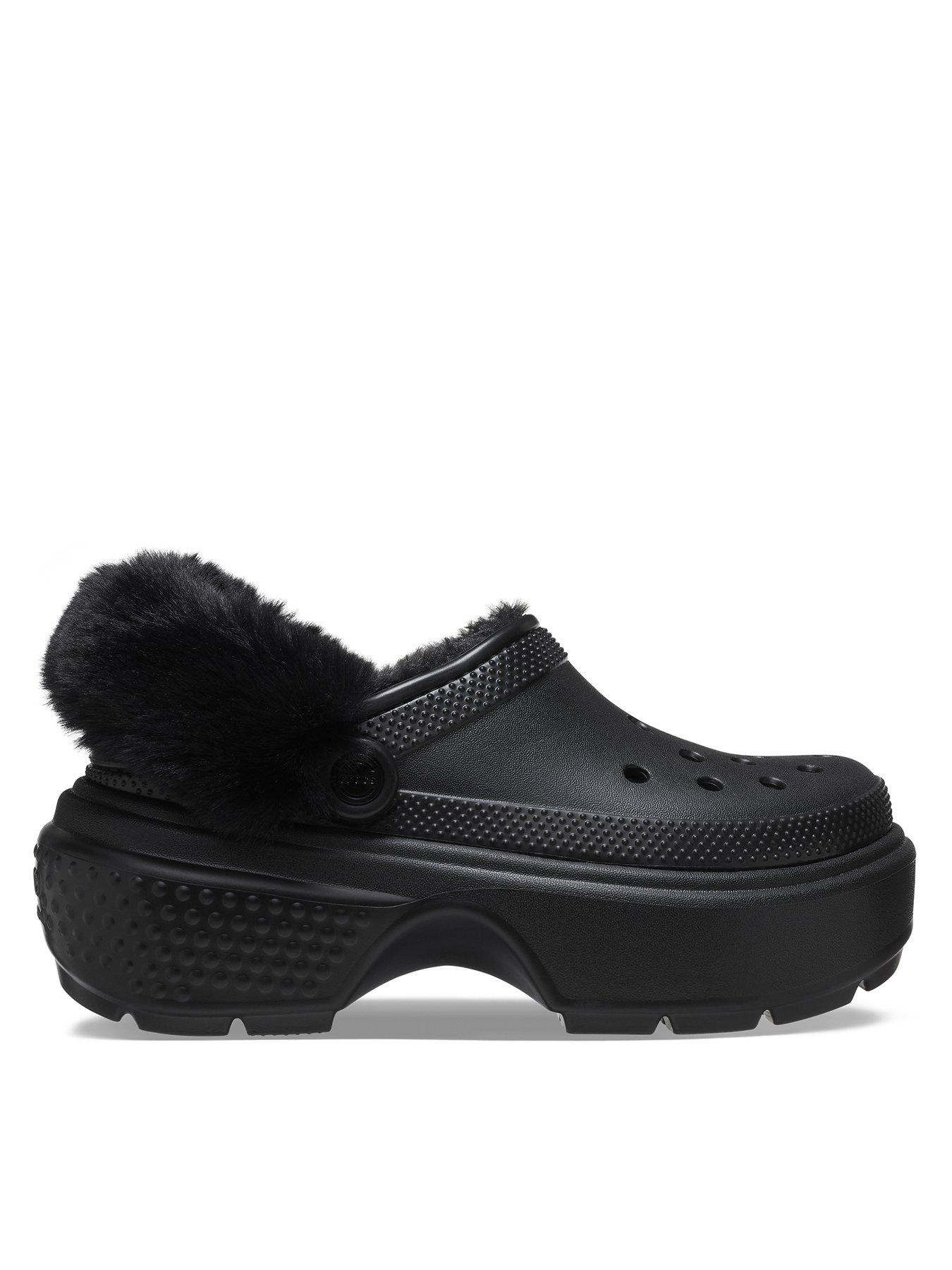 undefined Stomp Lined Clog - Black