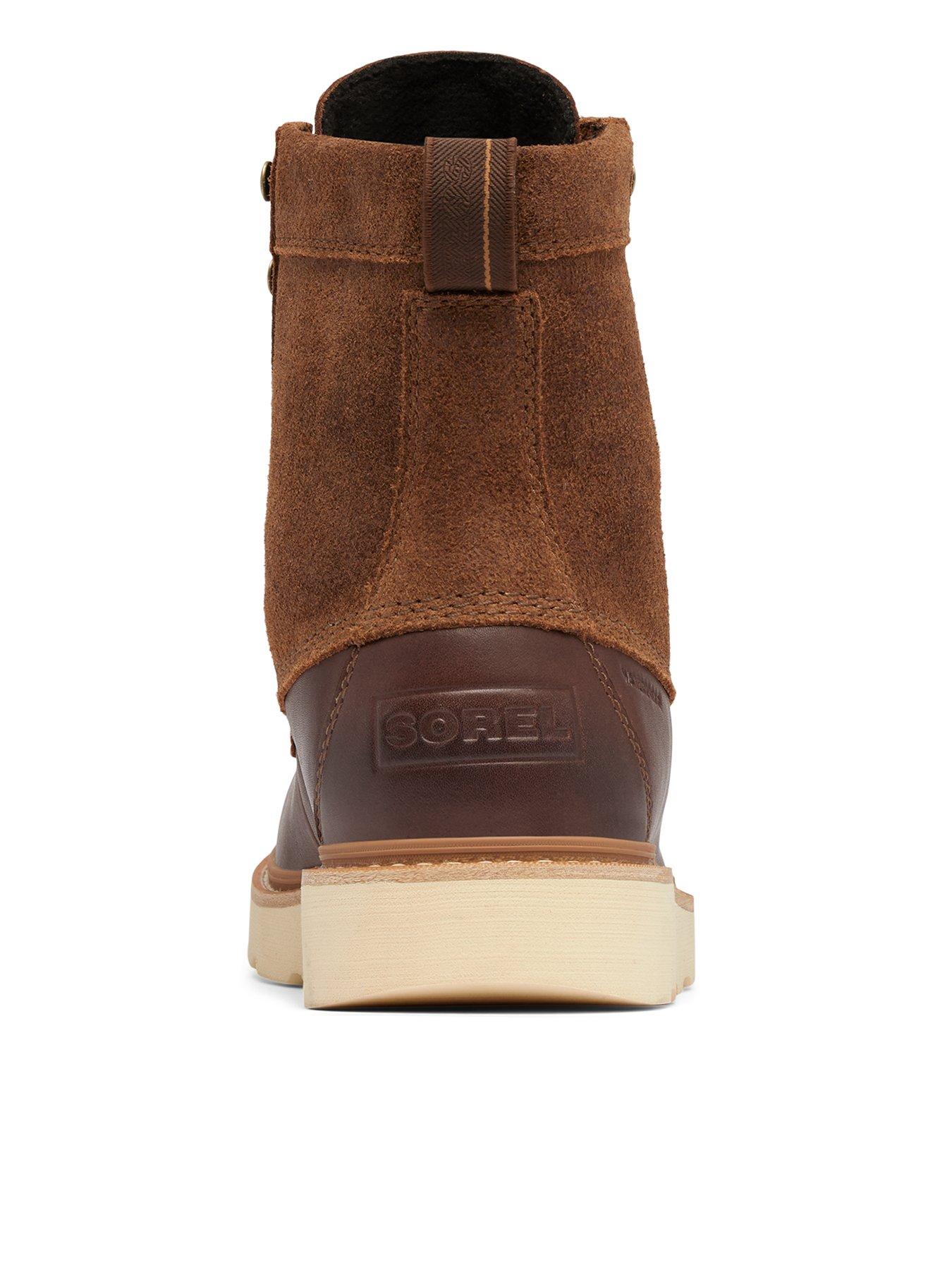  image of sorel-mens-slabtown-62-caribou-waterproof-boots-brown