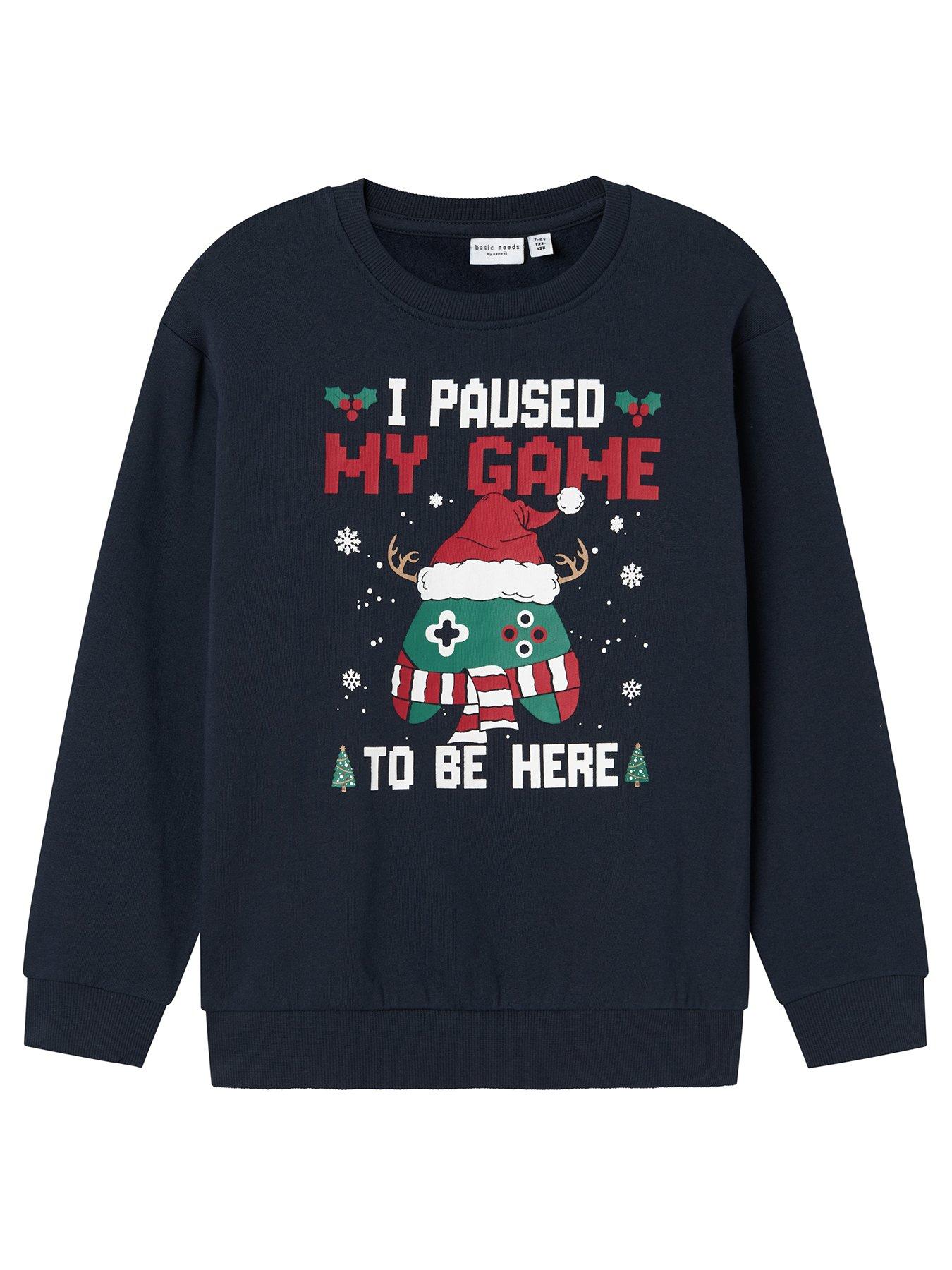 NAME IT Boy Sweatshirt Regular Fit - Hellblau Mit Kapuze