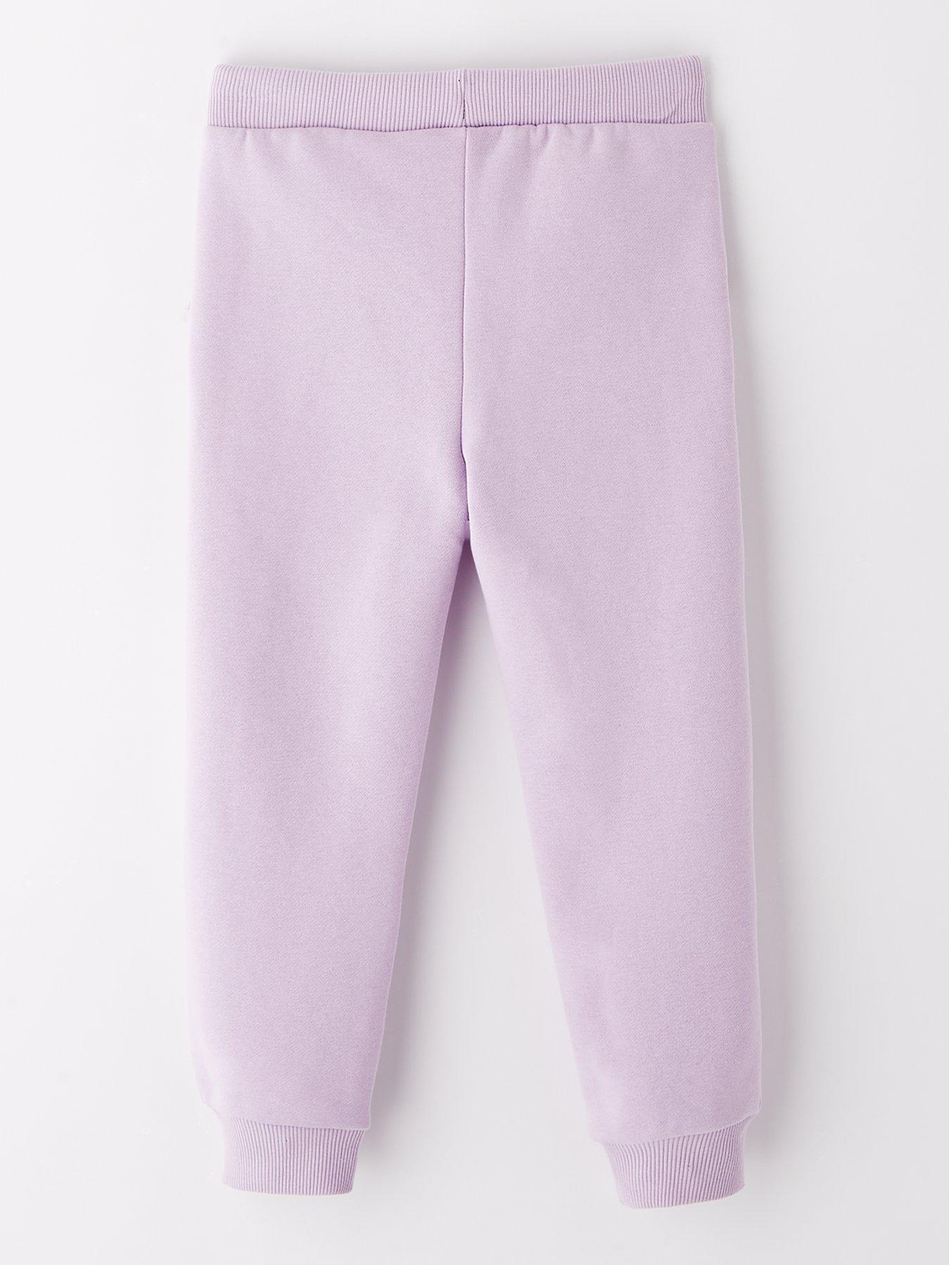  image of everyday-girls-frill-single-solid-jogger-lilac