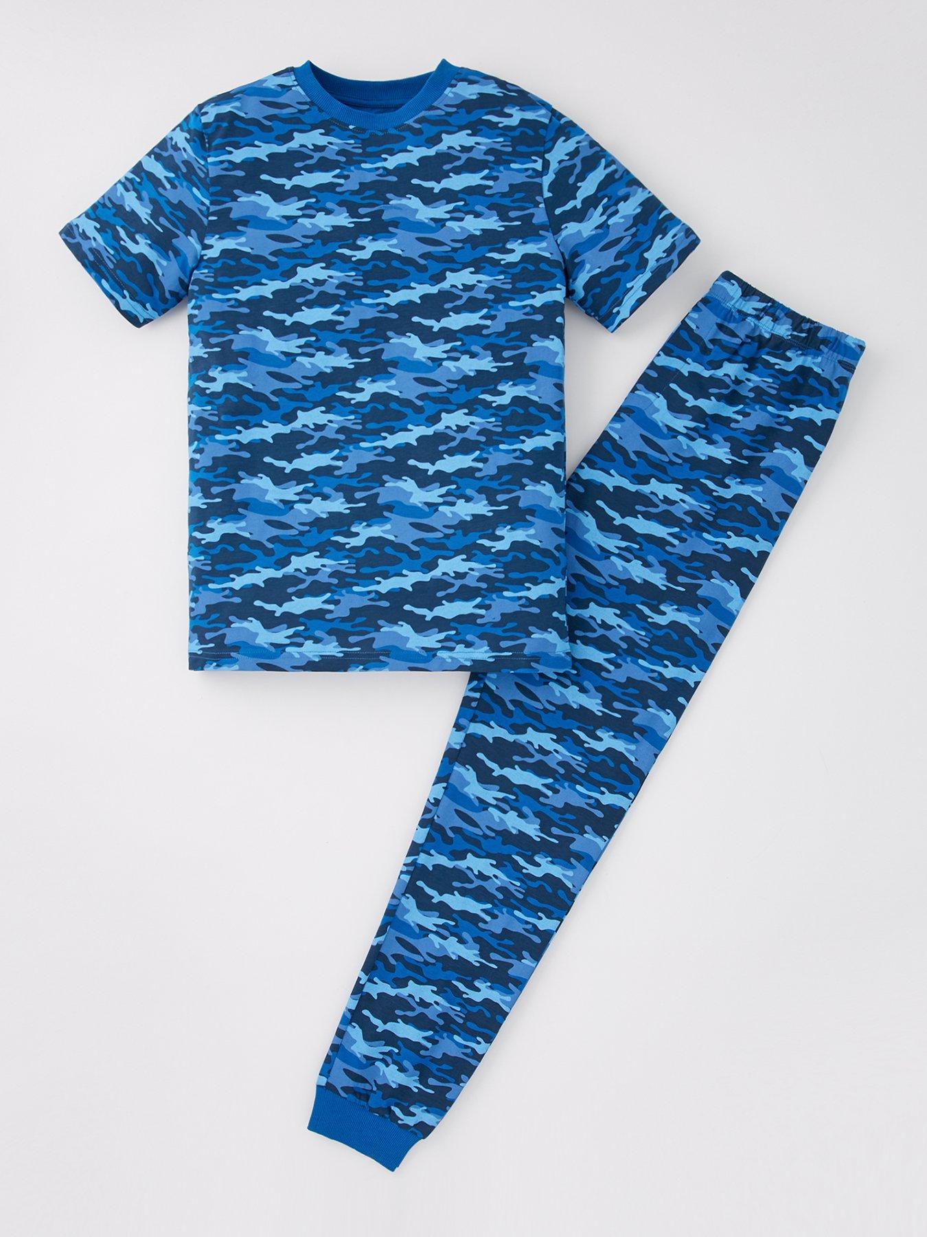 everyday-boys-cam-short-sleeve-long-pyjama-set-camo