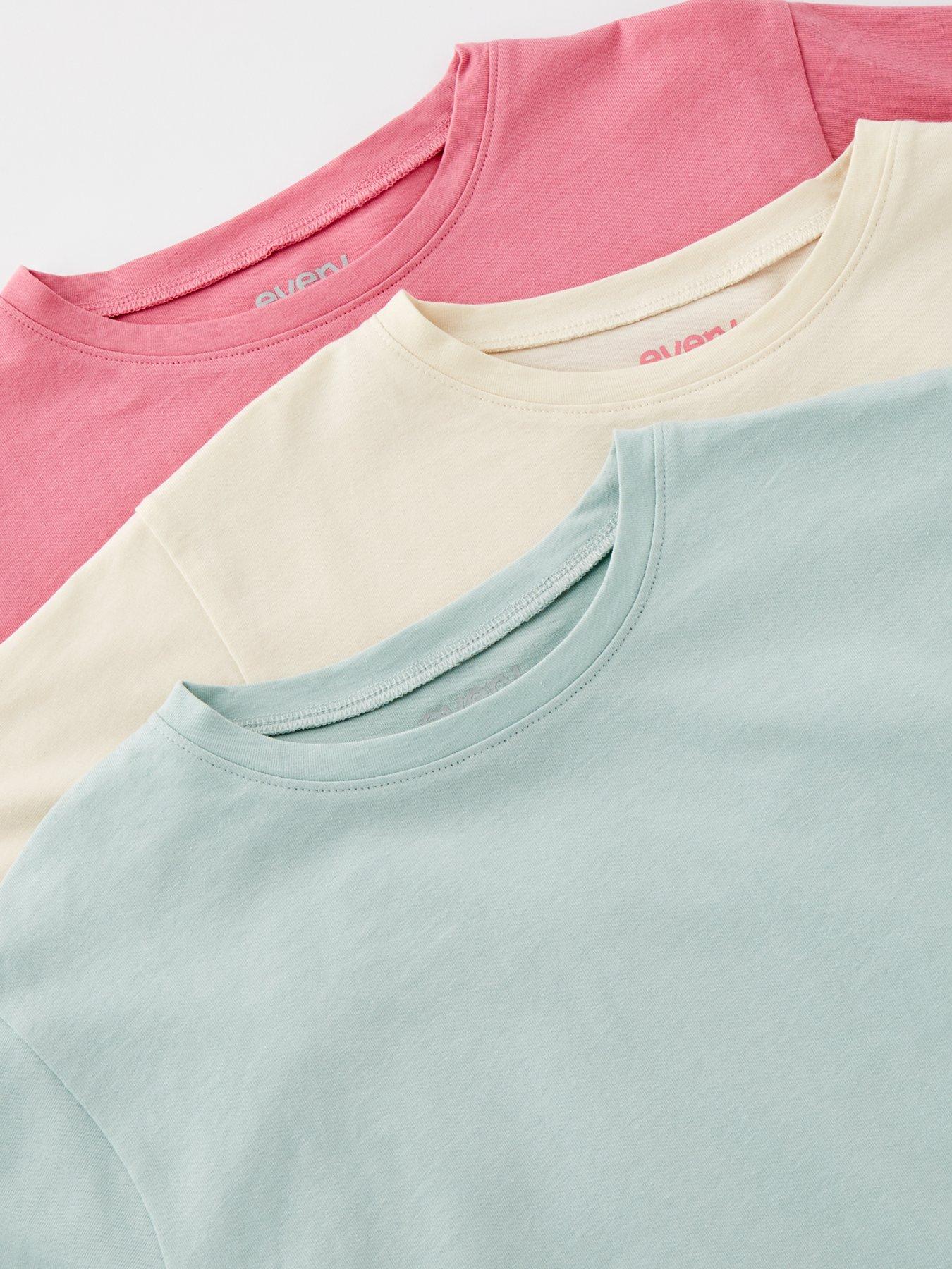 Image 5 of 5 of Everyday Girls 3 Pack T-Shirt - Multi