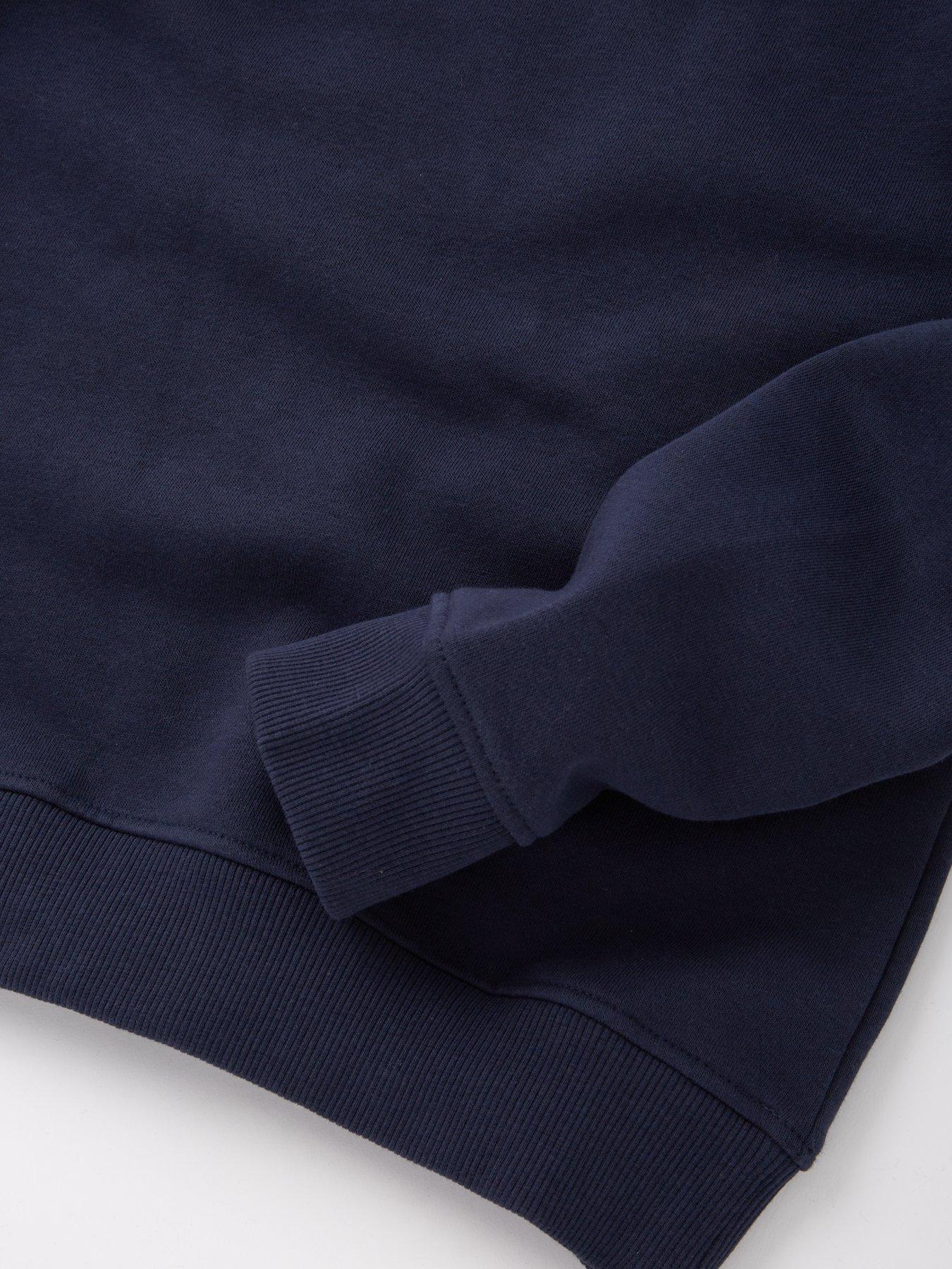 Image 5 of 6 of The Very Collection Boys Crew Basic Sweatshirt - Navy