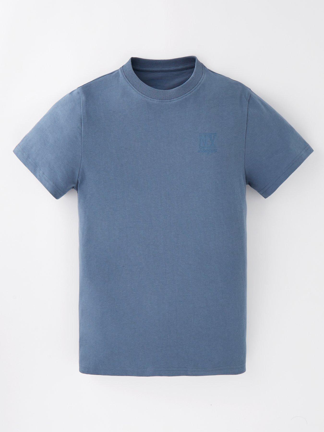 everyday-boys-chest-embroidery-short-sleeve-t-shirt-grey