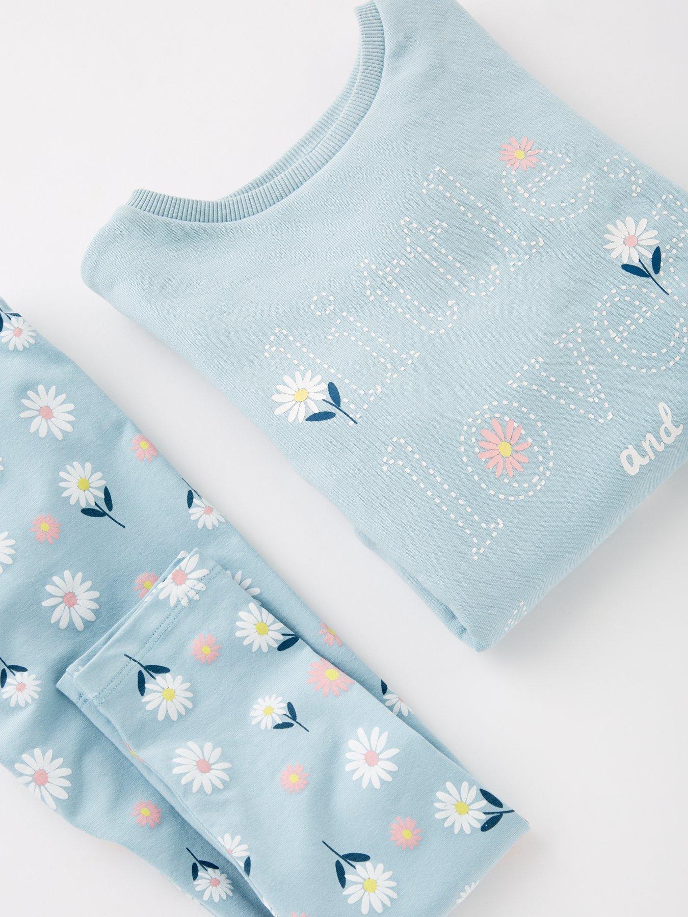  image of everyday-girls-sweat-and-floral-legging-set