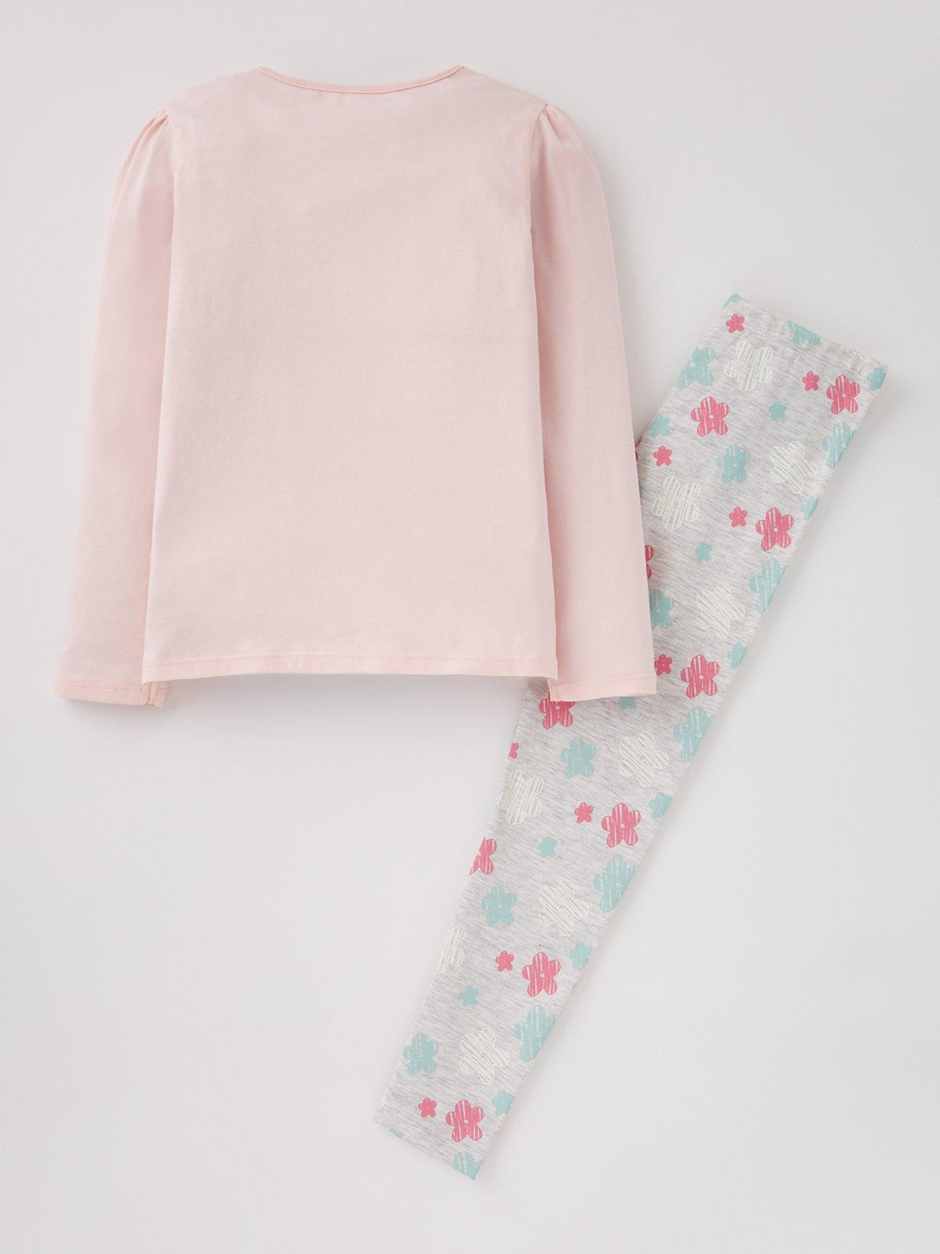 image of everyday-girls-all-day-floral-t-shirt-and-legging-set