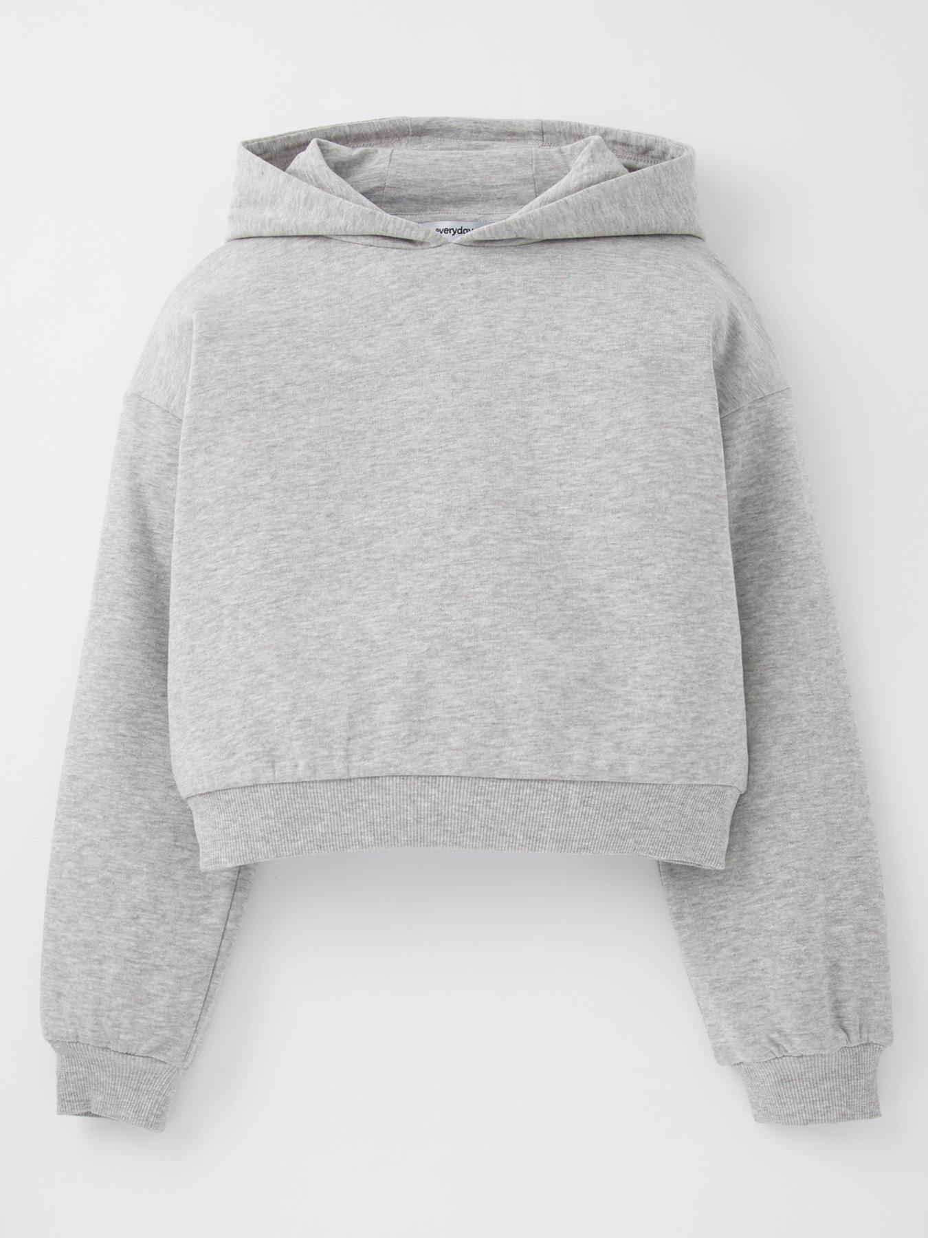 The Very Collection Girls Single Hoodie - Grey
