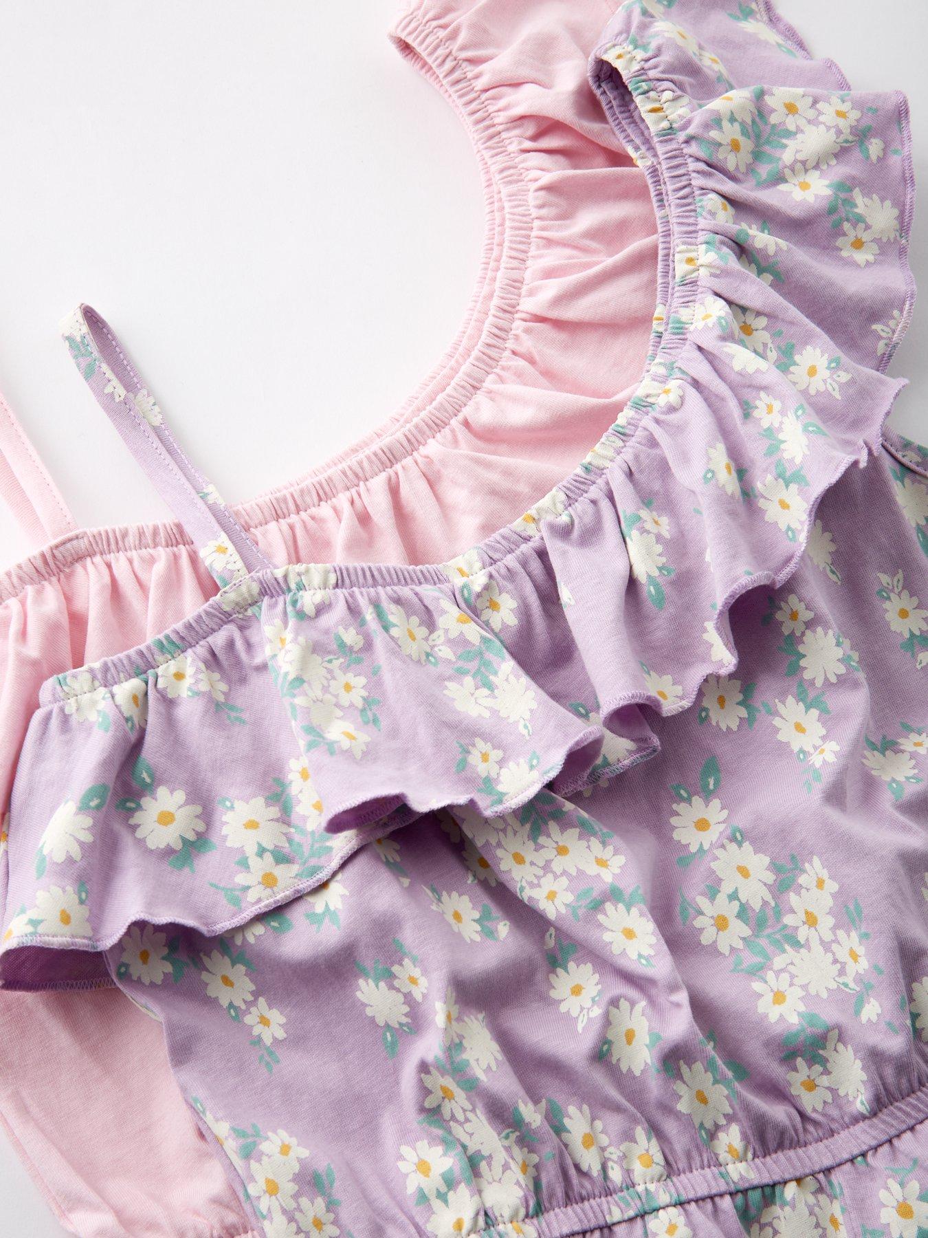  image of everyday-girls-2-pack-playsuits-multi