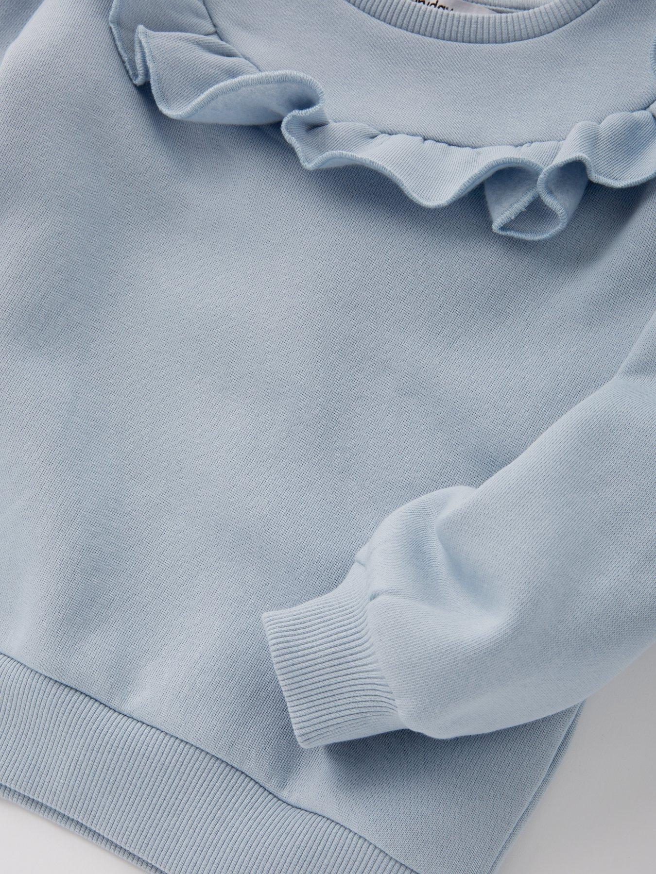  image of everyday-girls-frill-jog-set-blue