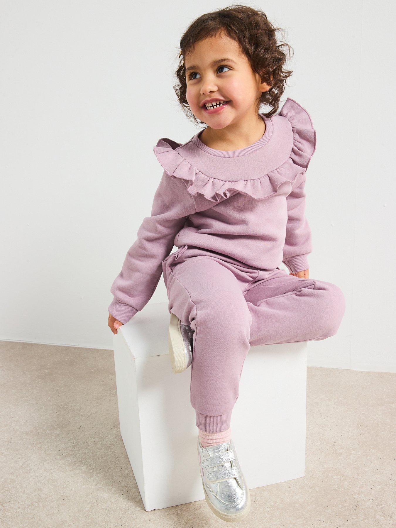  image of everyday-girls-frill-jog-set-pink