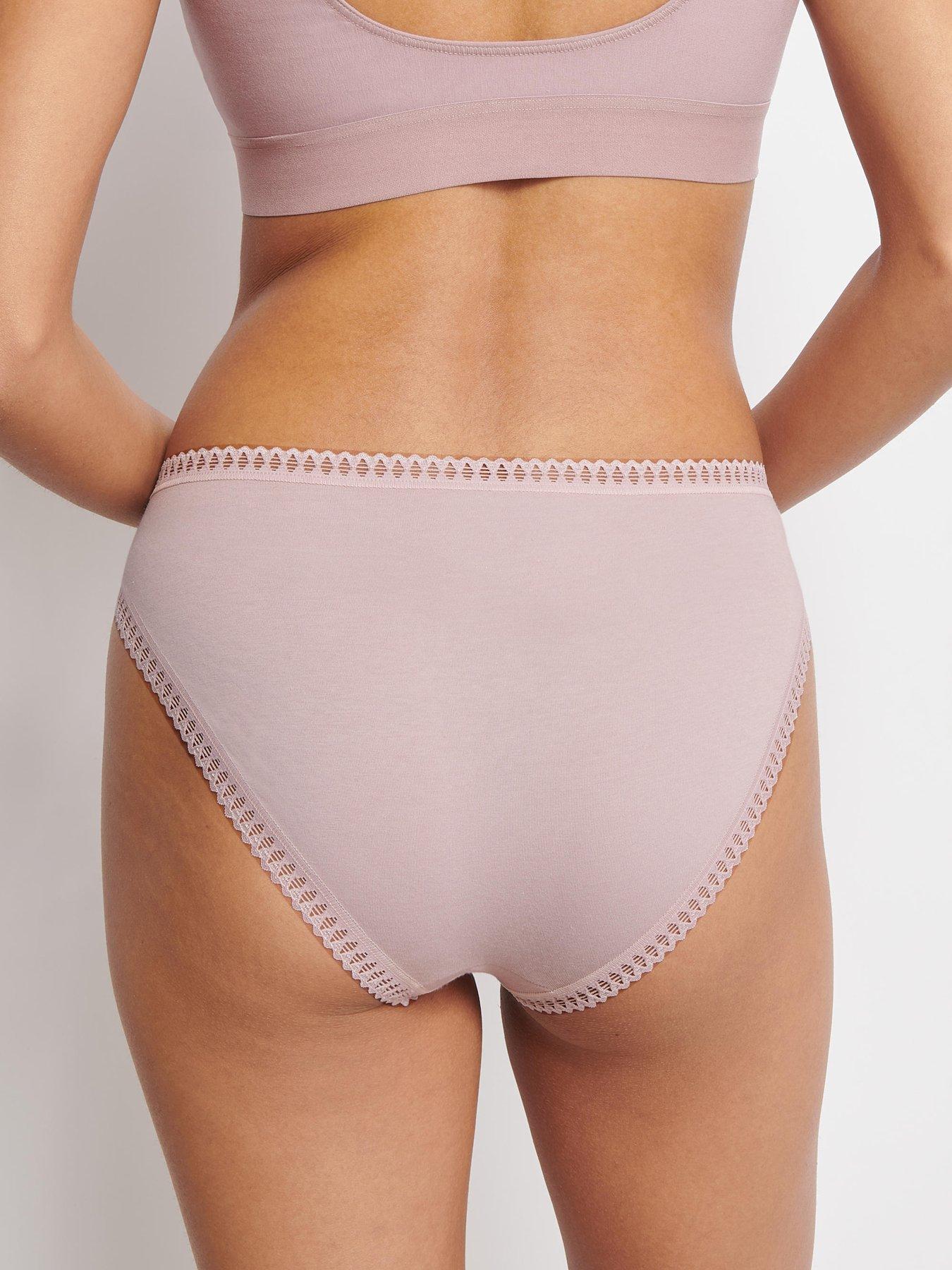 Image 3 of 5 of Sloggi go crush 3pk cotton high waist brief