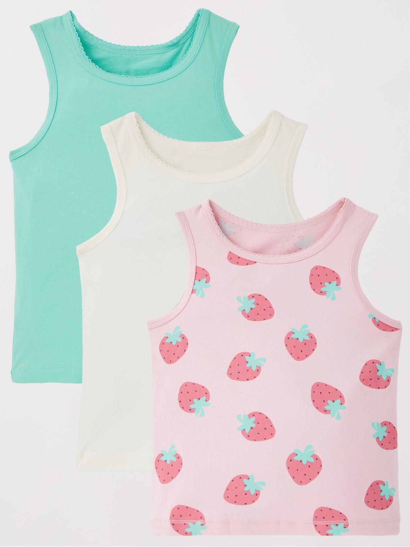 everyday-girls-3-pack-strawberry-vests-multi
