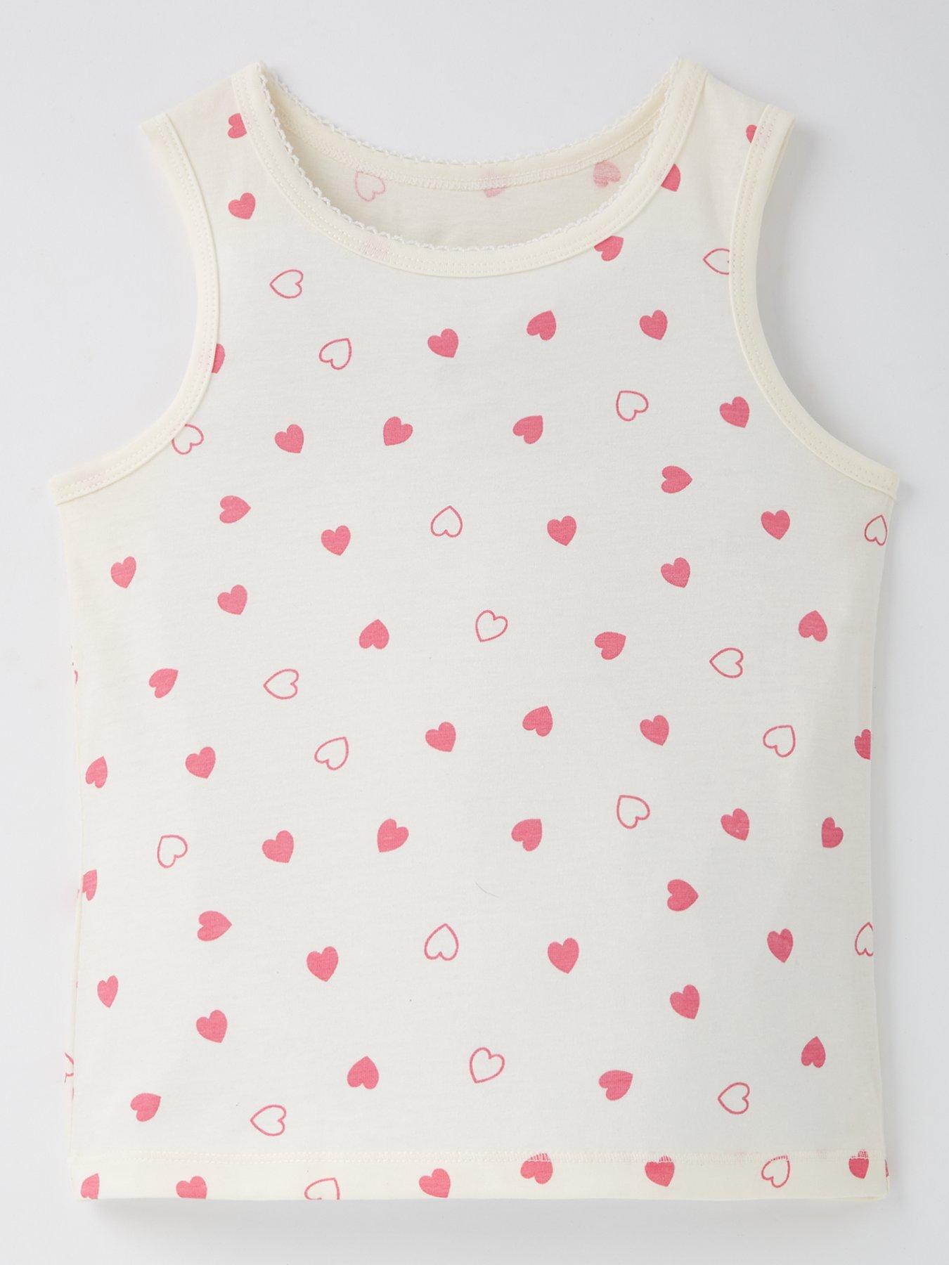  image of everyday-girls-3-pack-stripe-vests-multi