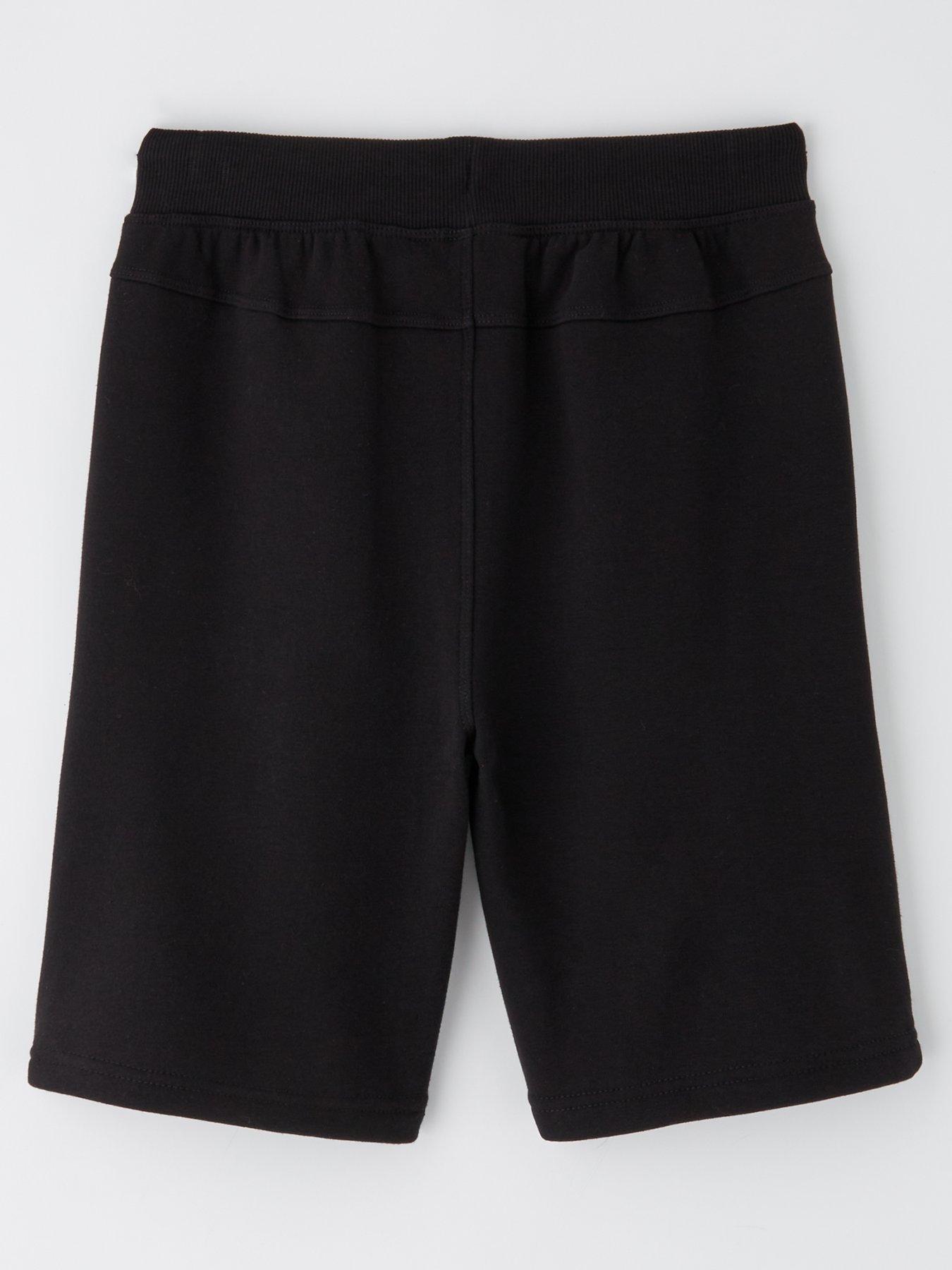  image of everyday-boys-single-jog-short-black