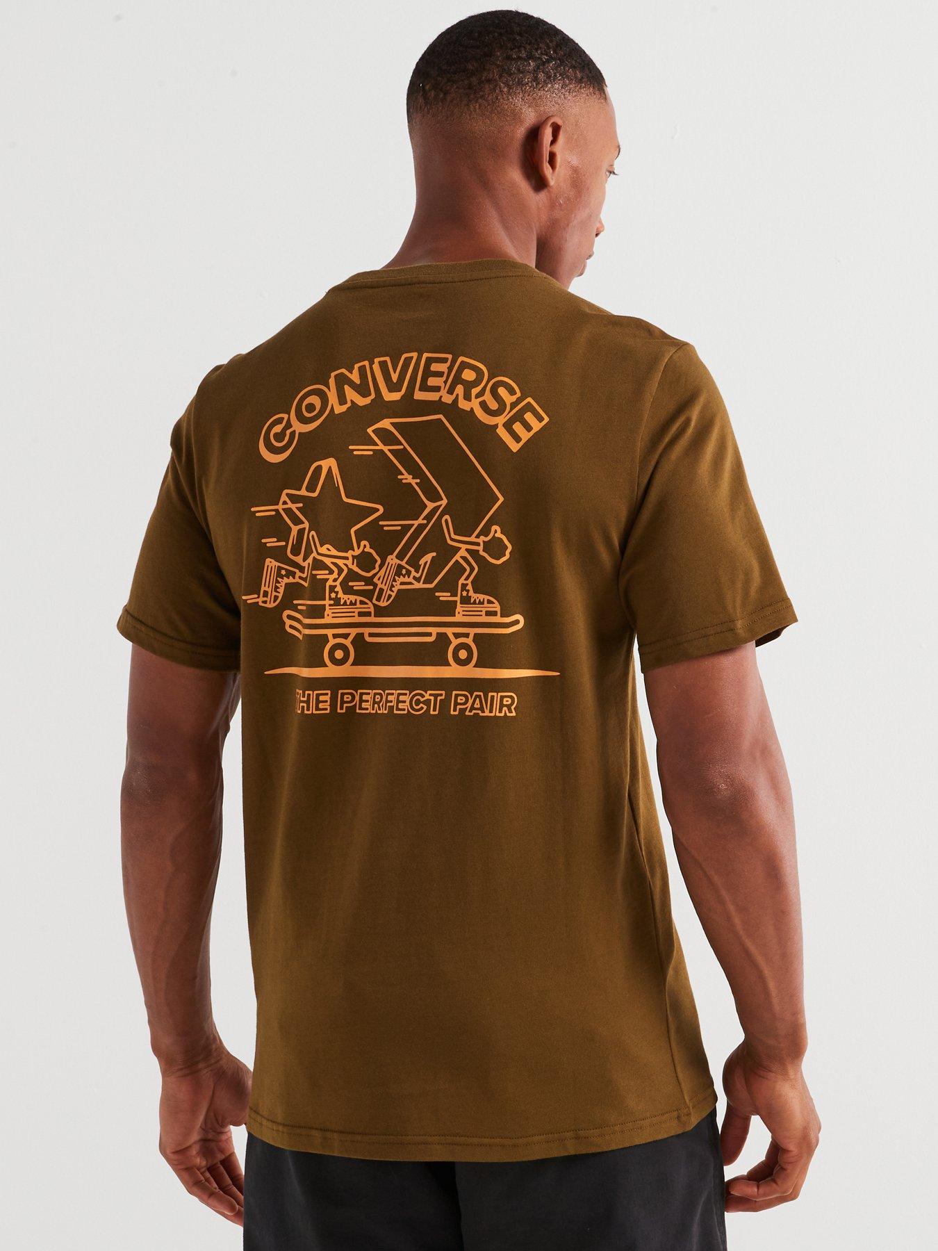  image of converse-holiday-skate-t-shirt-khaki