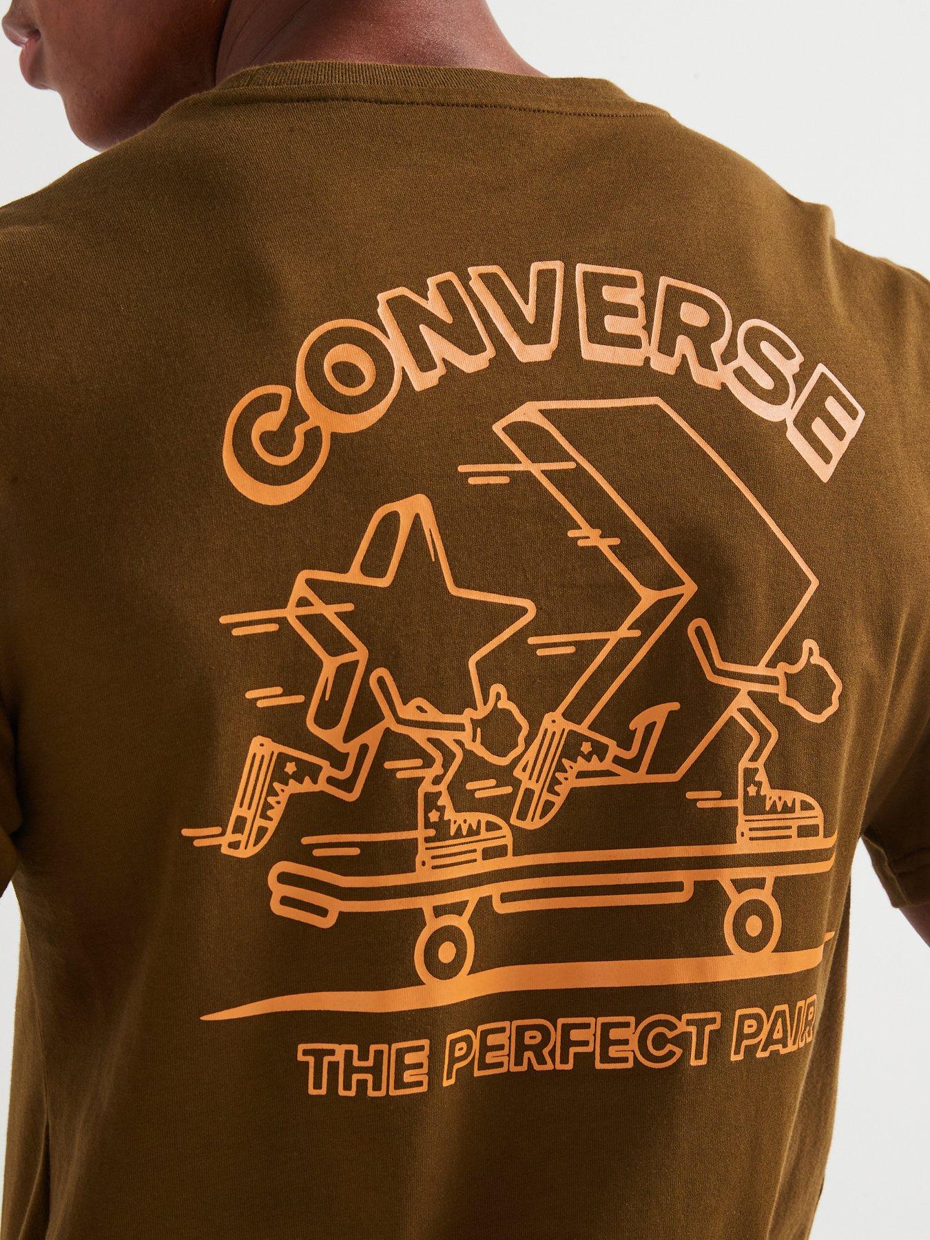  image of converse-holiday-skate-t-shirt-khaki