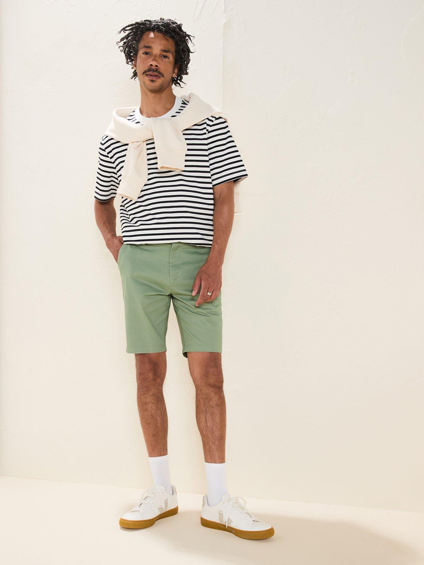  image of everyday-slim-stretch-chino-shorts-mint
