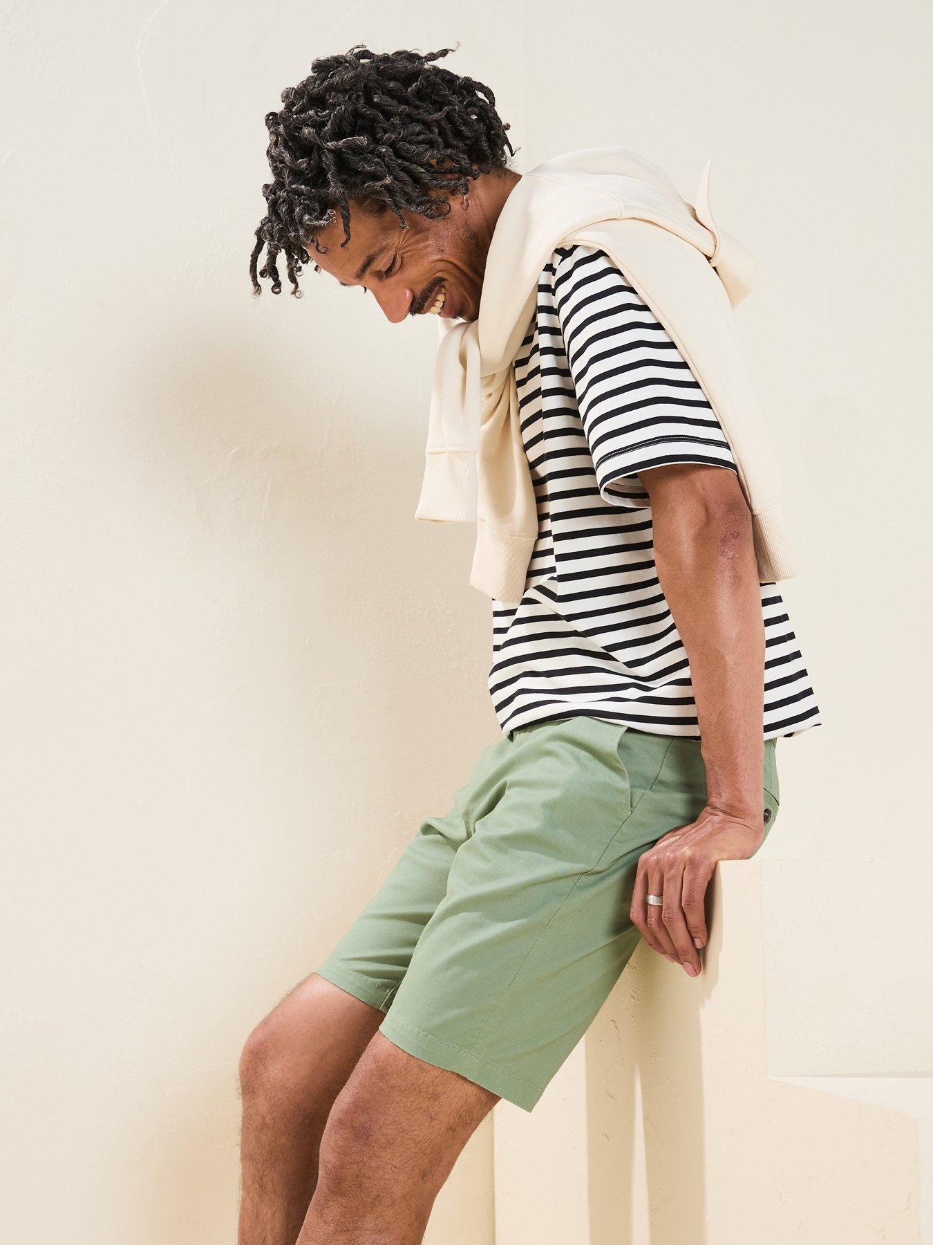  image of everyday-slim-stretch-chino-shorts-mint