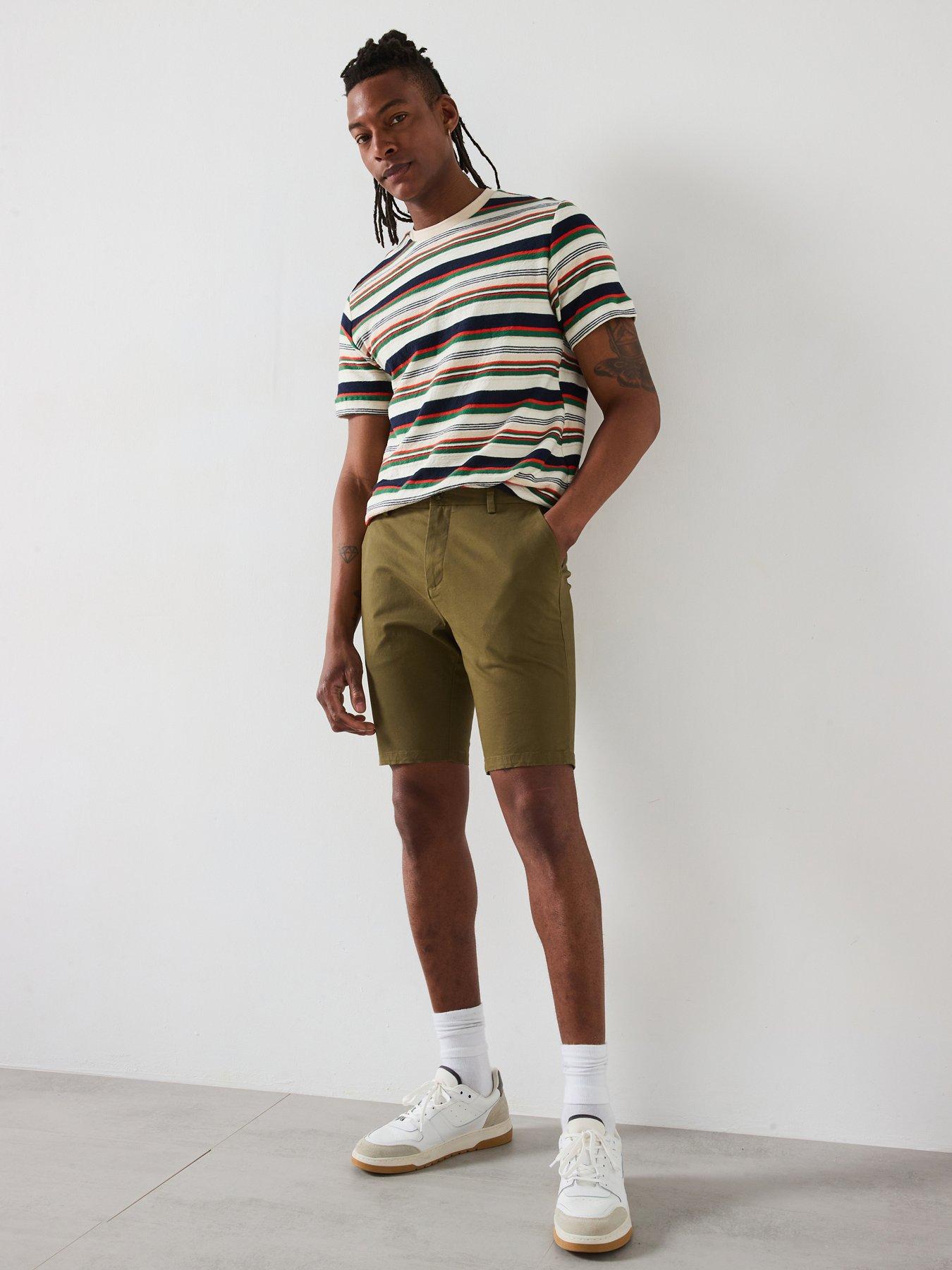 very-man-slim-stretch-chino-shorts-khaki