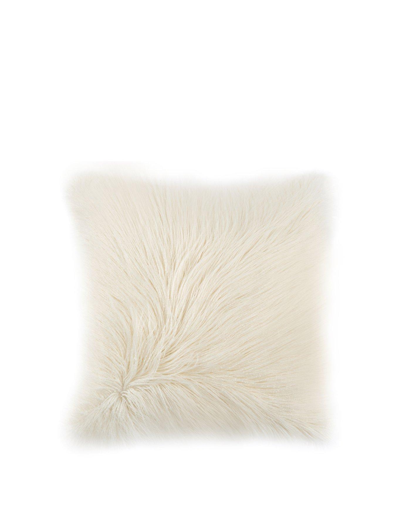 Image 2 of 4 of The Very Collection Mongolian Faux Fur Cushion 50 X 50cm