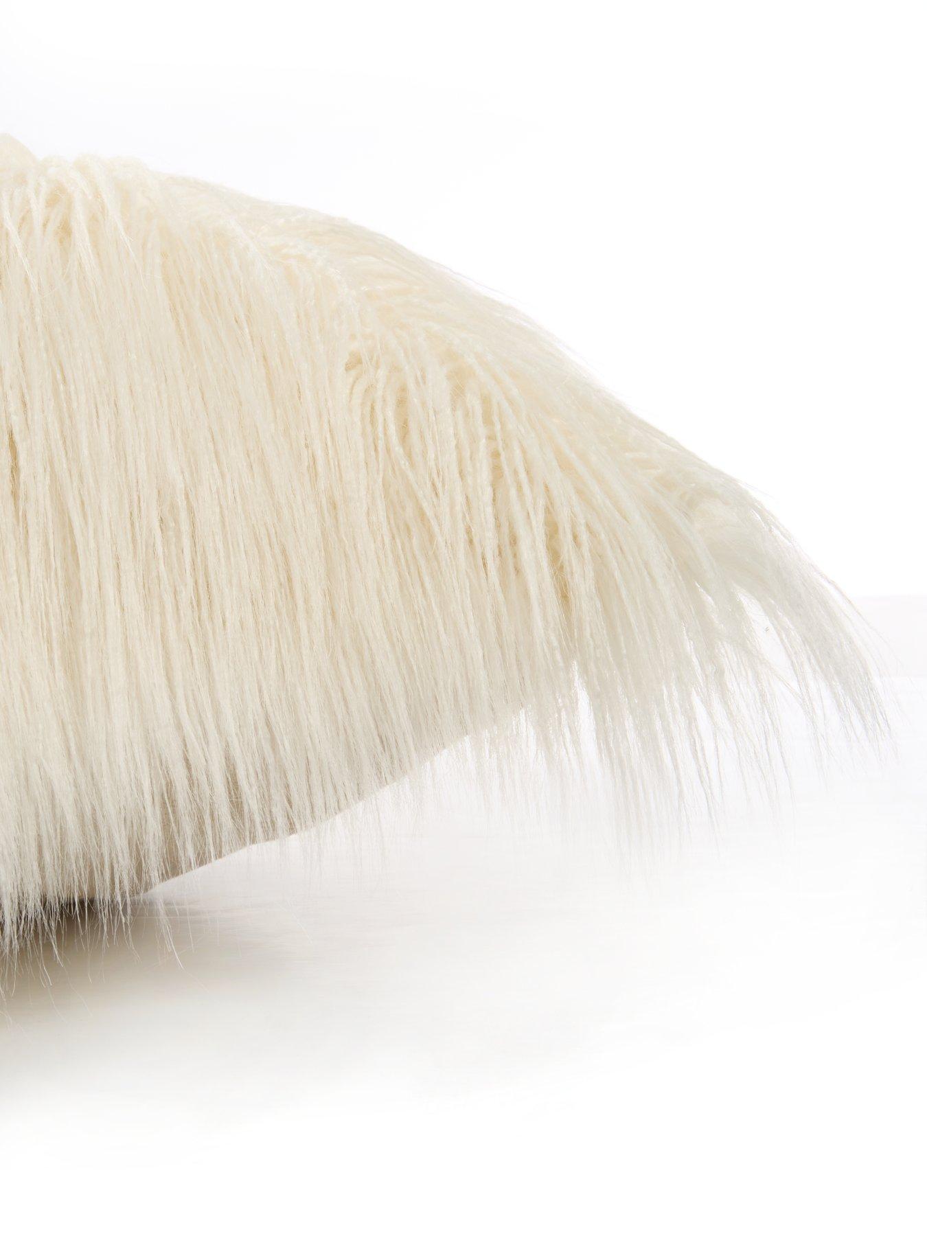 Image 4 of 4 of The Very Collection Mongolian Faux Fur Cushion 50 X 50cm