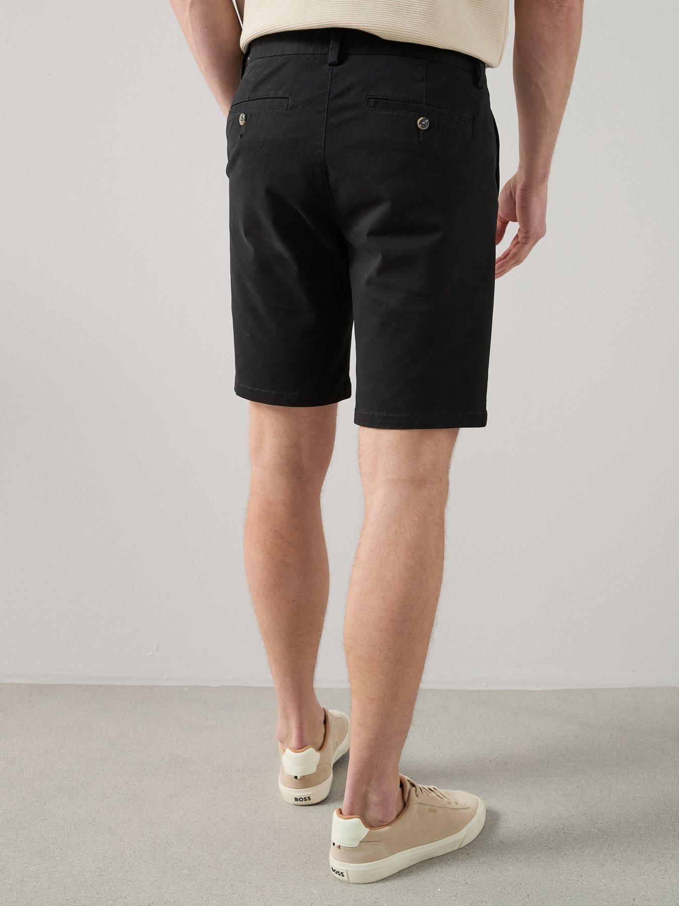 Image 2 of 6 of The Very Collection Slim Fit Chino Short With Stretch - Black