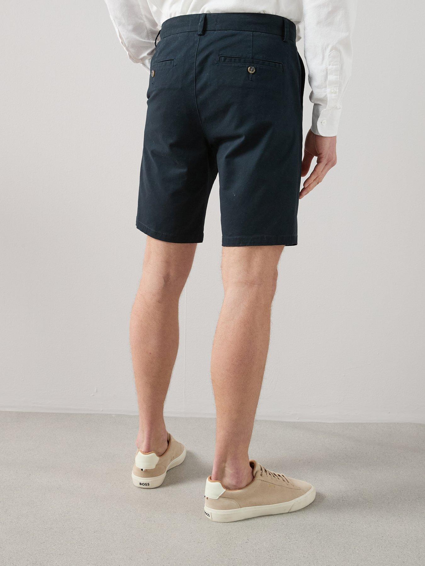 Image 2 of 6 of The Very Collection Slim Fit Chino Short With Stretch - Navy