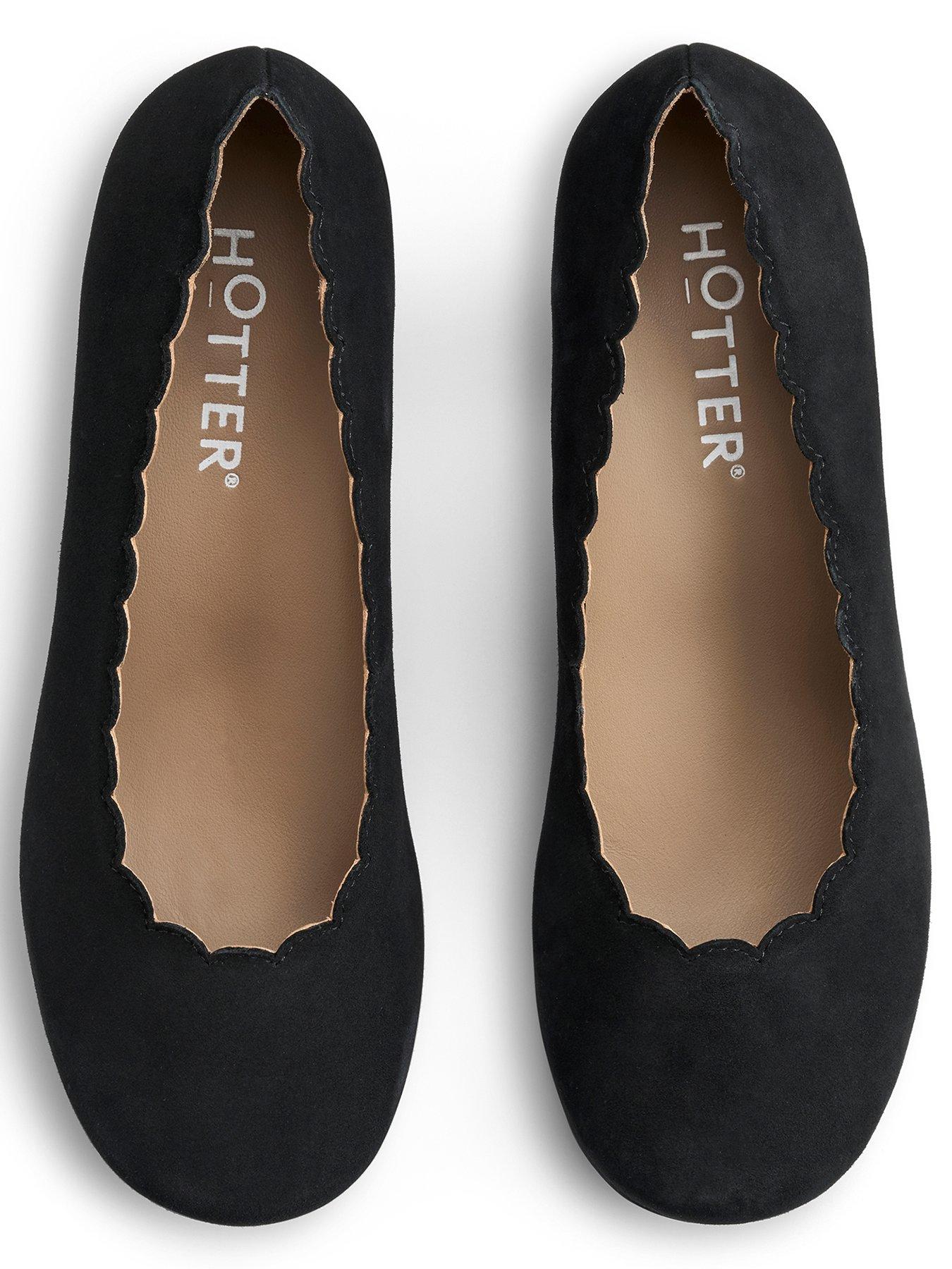  image of hotter-jive-heeled-shoe-black