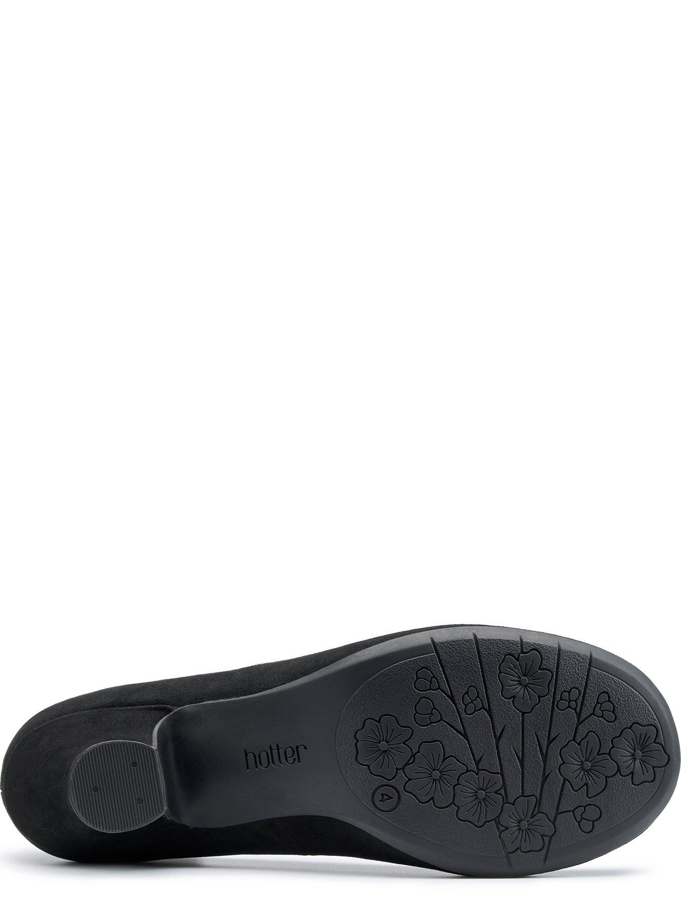  image of hotter-jive-heeled-shoe-black