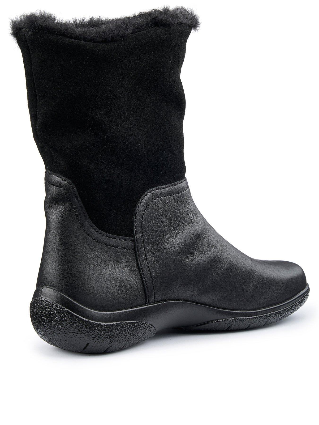 Hotter Moonstone Boots Black littlewoods