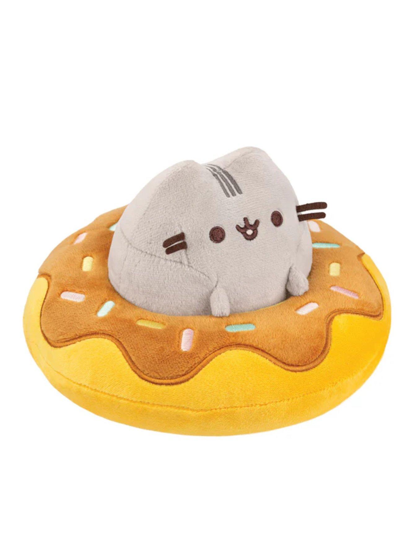  image of aurora-pusheen-in-a-chocolate-donut-plush-toy