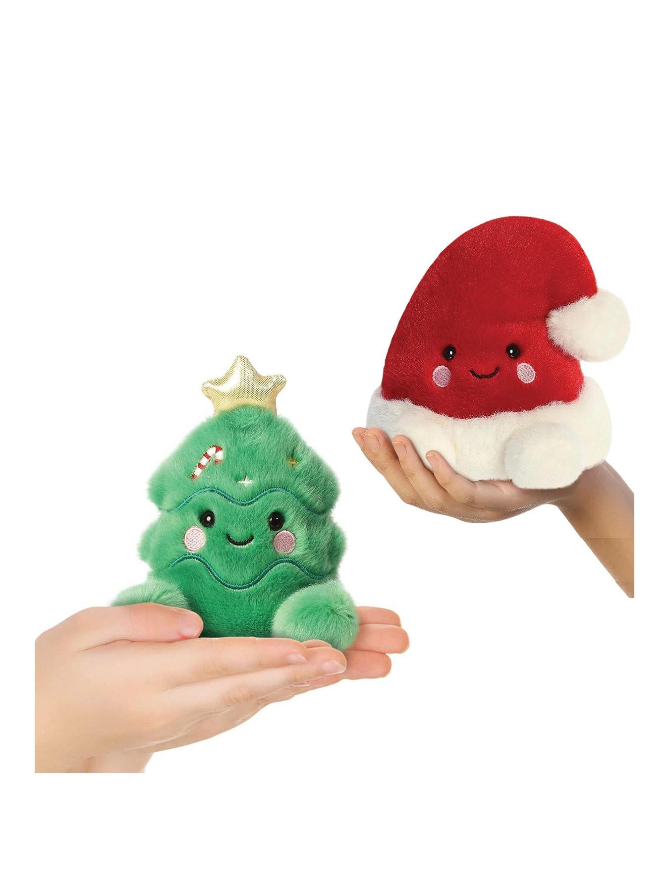  image of aurora-christmas-palm-pal-set-tree-and-hat