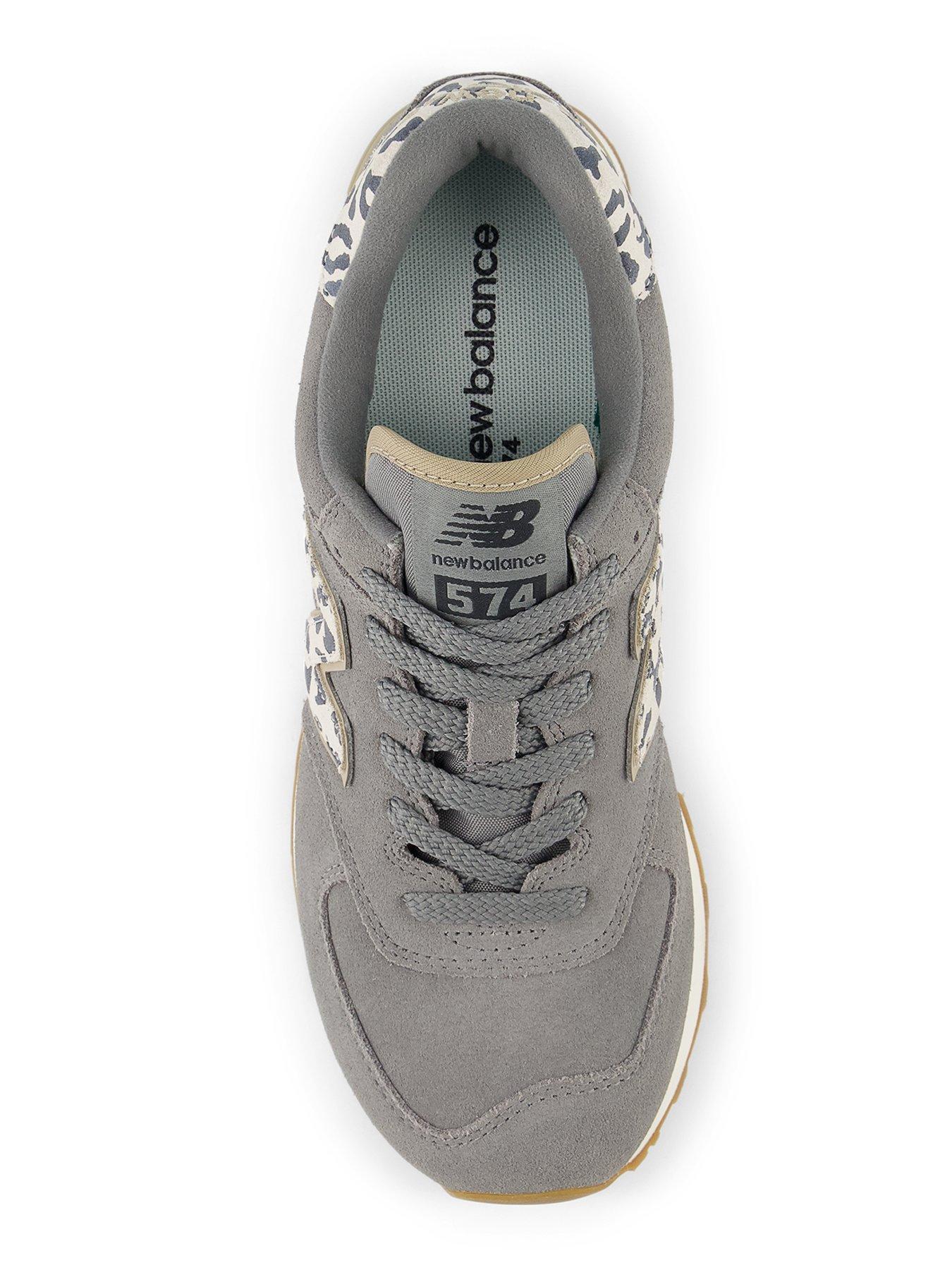 Image 4 of 5 of New Balance Womens 574 Trainers Animal - Grey