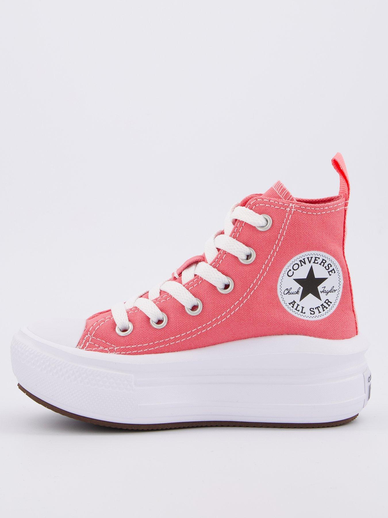 Converse Kids Seasonal Color Chuck Taylor All Star Move Trainers littlewoods