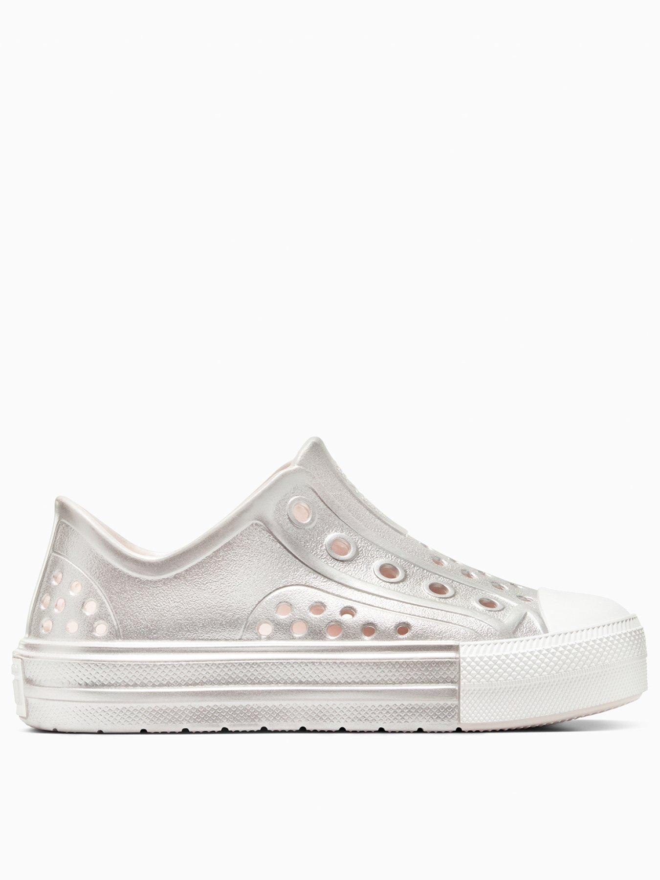undefined Kids Girls Glitz And Gleam Eva Slip Trainers - Blush - Pink