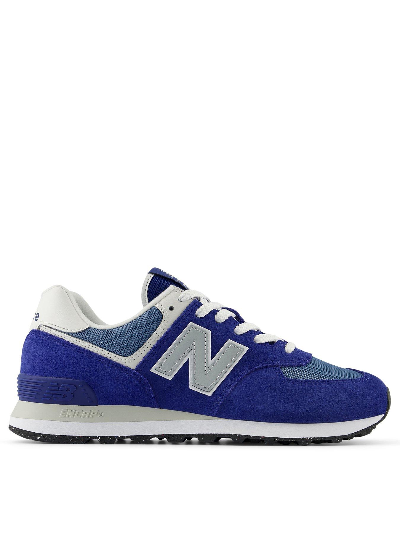 New Balance Mens 574 Trainers Blue