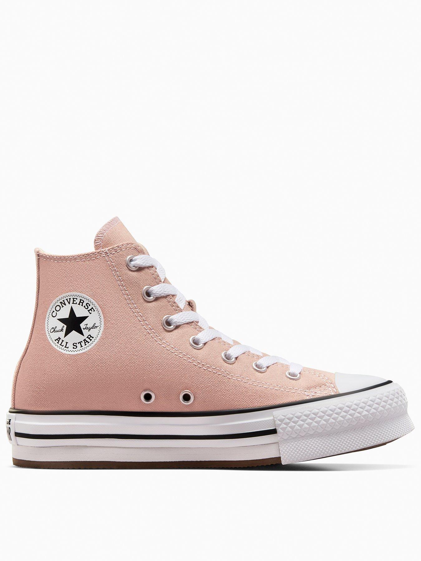 undefined Junior Seasonal Color Chuck Taylor All Star Eva Lift Trainers - Purple