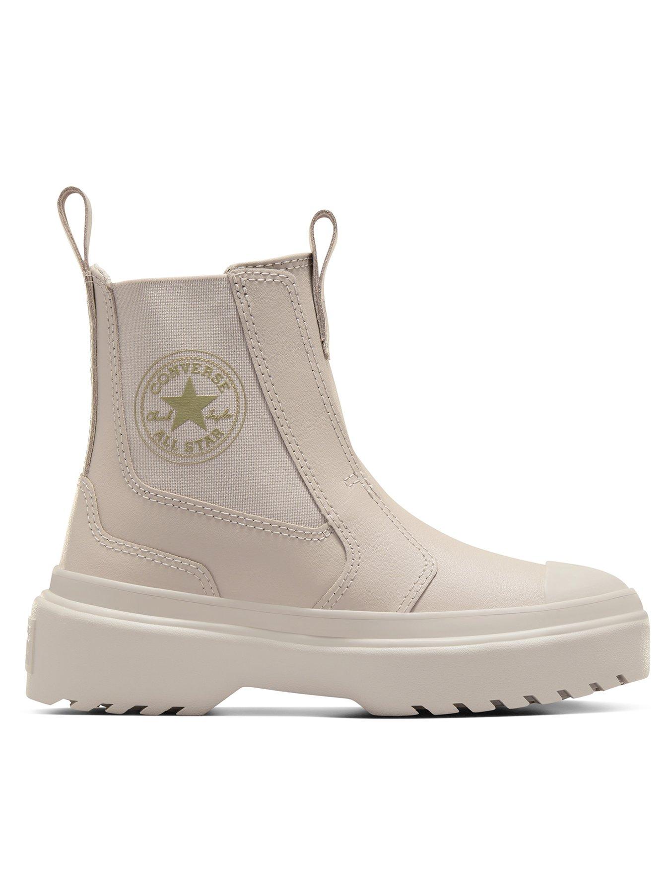 Image 1 of 7 of Converse Kids Girls Chelsea Boot - Beige