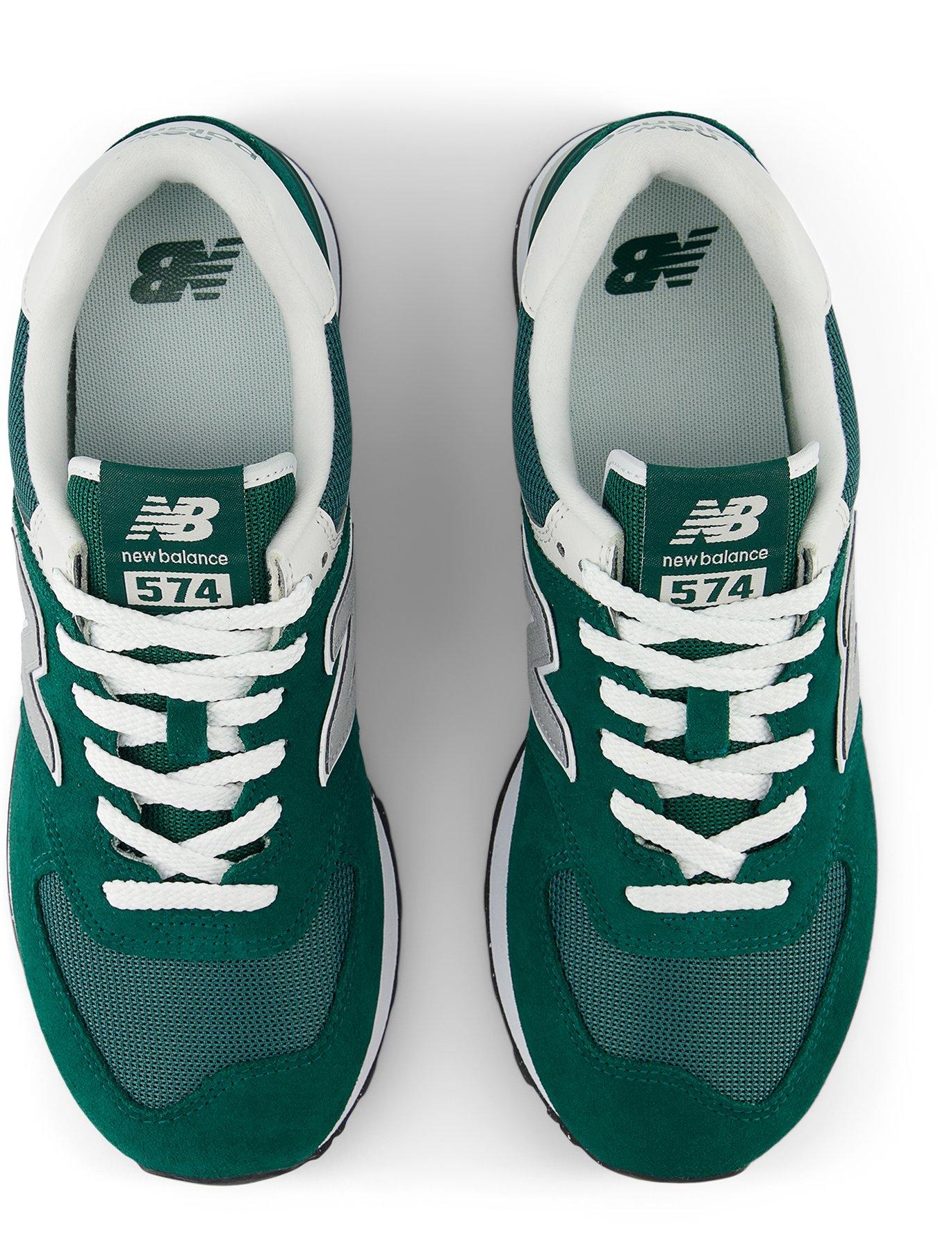 New Balance Mens 574 Trainers Green Littlewoods