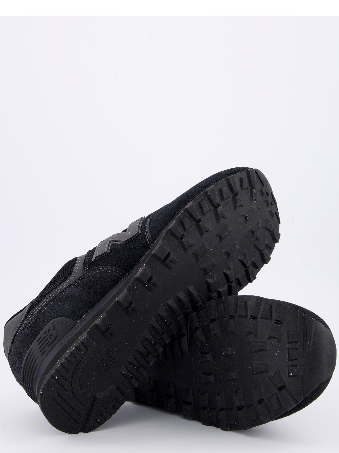 Image 4 of 7 of New Balance Mens 574 Trainers - Black/black