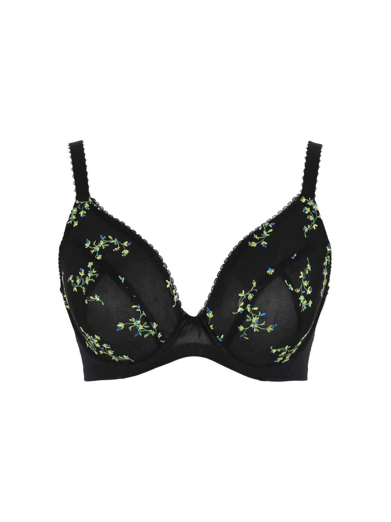 Image 5 of 5 of Panache Meadow Plunge Bra - Black