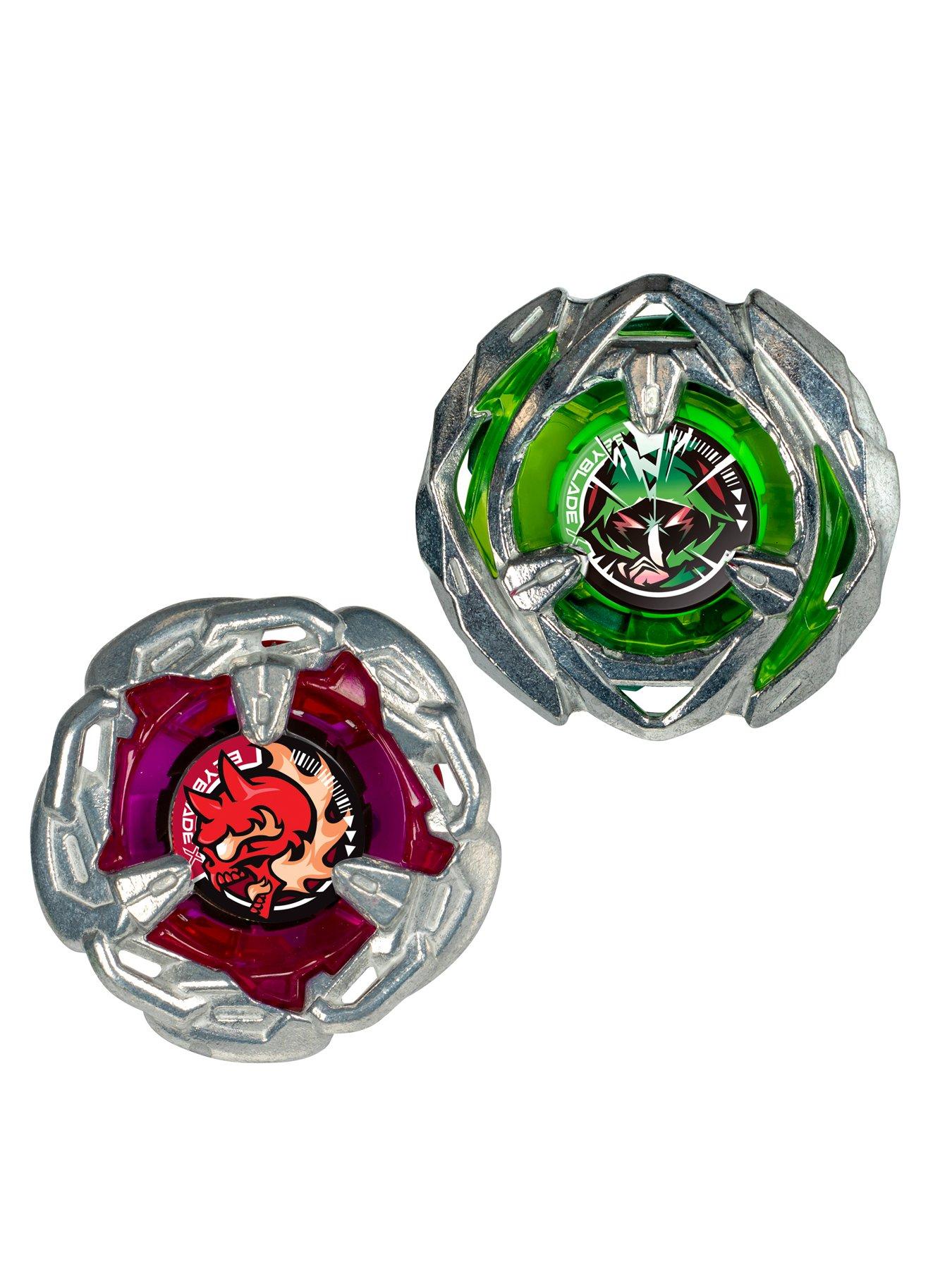  image of beyblade-x-chain-incendio-5-60ht-and-arrow-wizard-4-60n-top-dual-pack-set