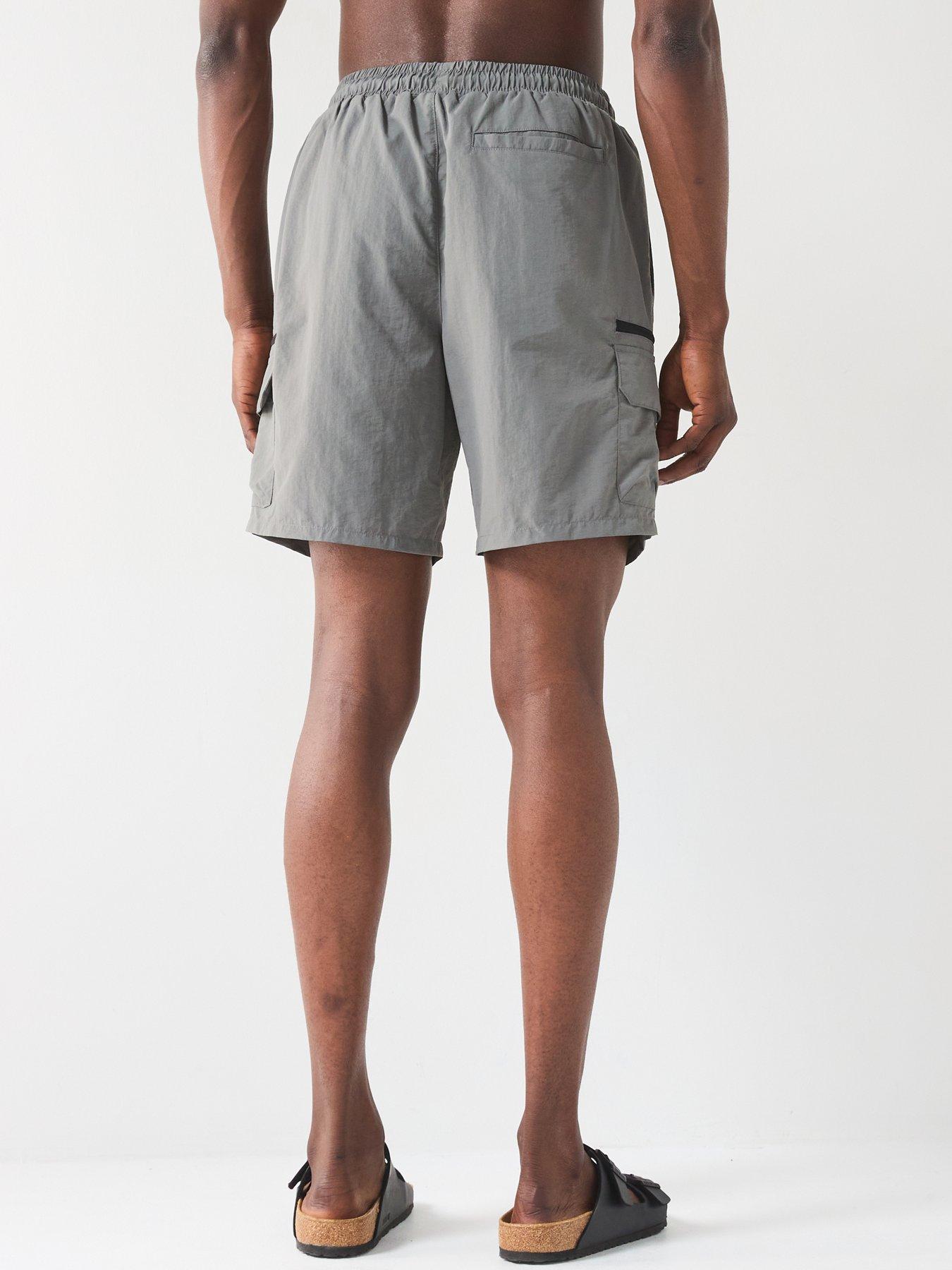  image of very-man-utility-swim-shorts-grey