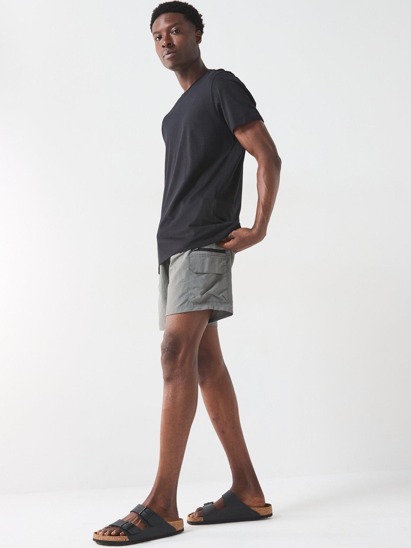  image of very-man-utility-swim-shorts-grey