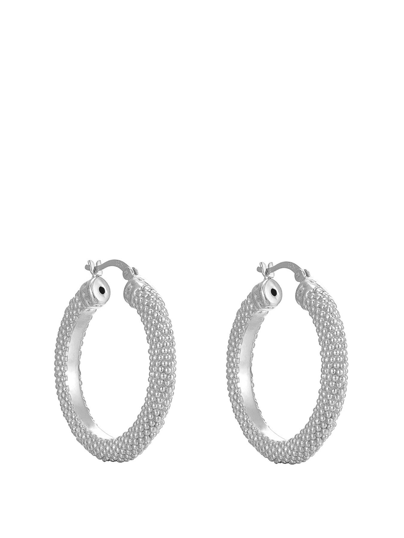 undefined Dotted Creole Hoops